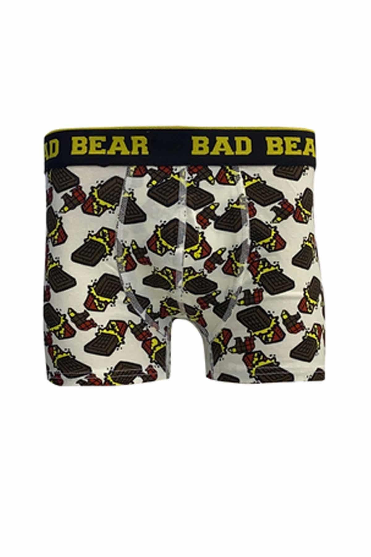 BAD BEARBoxerBad Bear Chocolate Boxer Erkek Boxer 21.01.03.004OFF WHITE