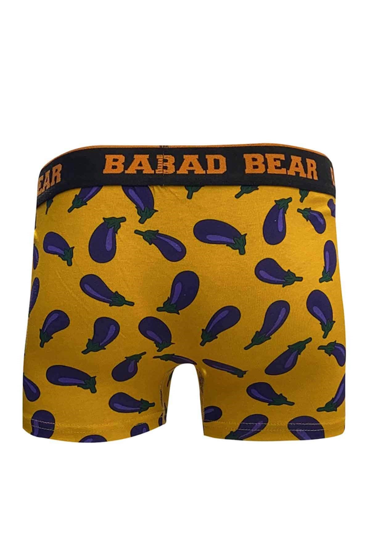 BAD BEARBoxerBad Bear Eggplant Boxer Erkek Boxer 21.01.03.006MUSTARD