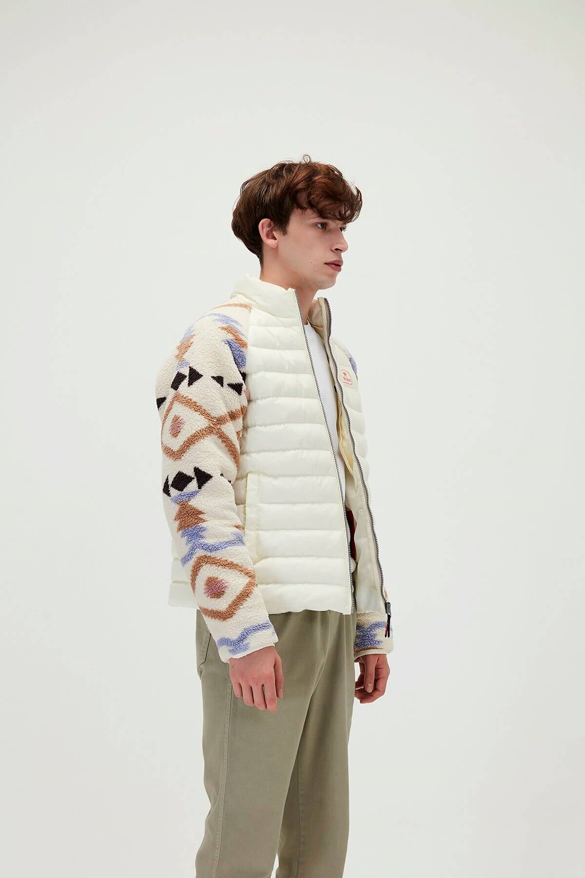 BAD BEARCeketBad Bear Pegasus Puffer Erkek Ceket 21.02.15.001-C05ECRU