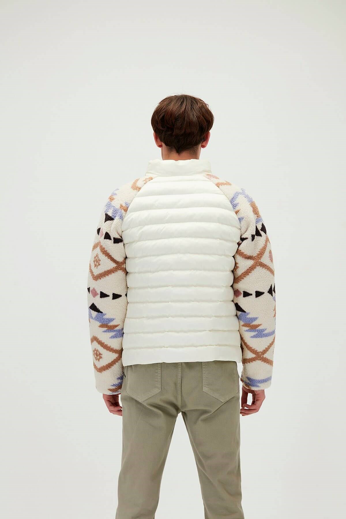 BAD BEARCeketBad Bear Pegasus Puffer Erkek Ceket 21.02.15.001-C05ECRU