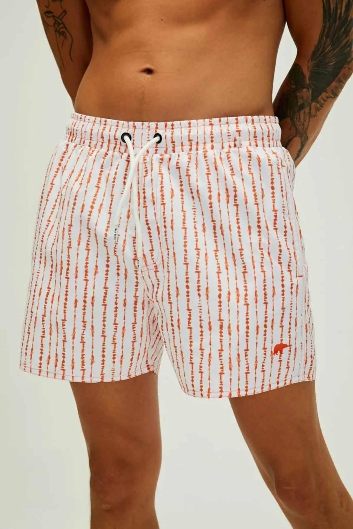 BAD BEARDeniz ŞortuBad Bear Flıck Swımshort Erkek Deniz Şortu 22.01.09.005TURUNCU