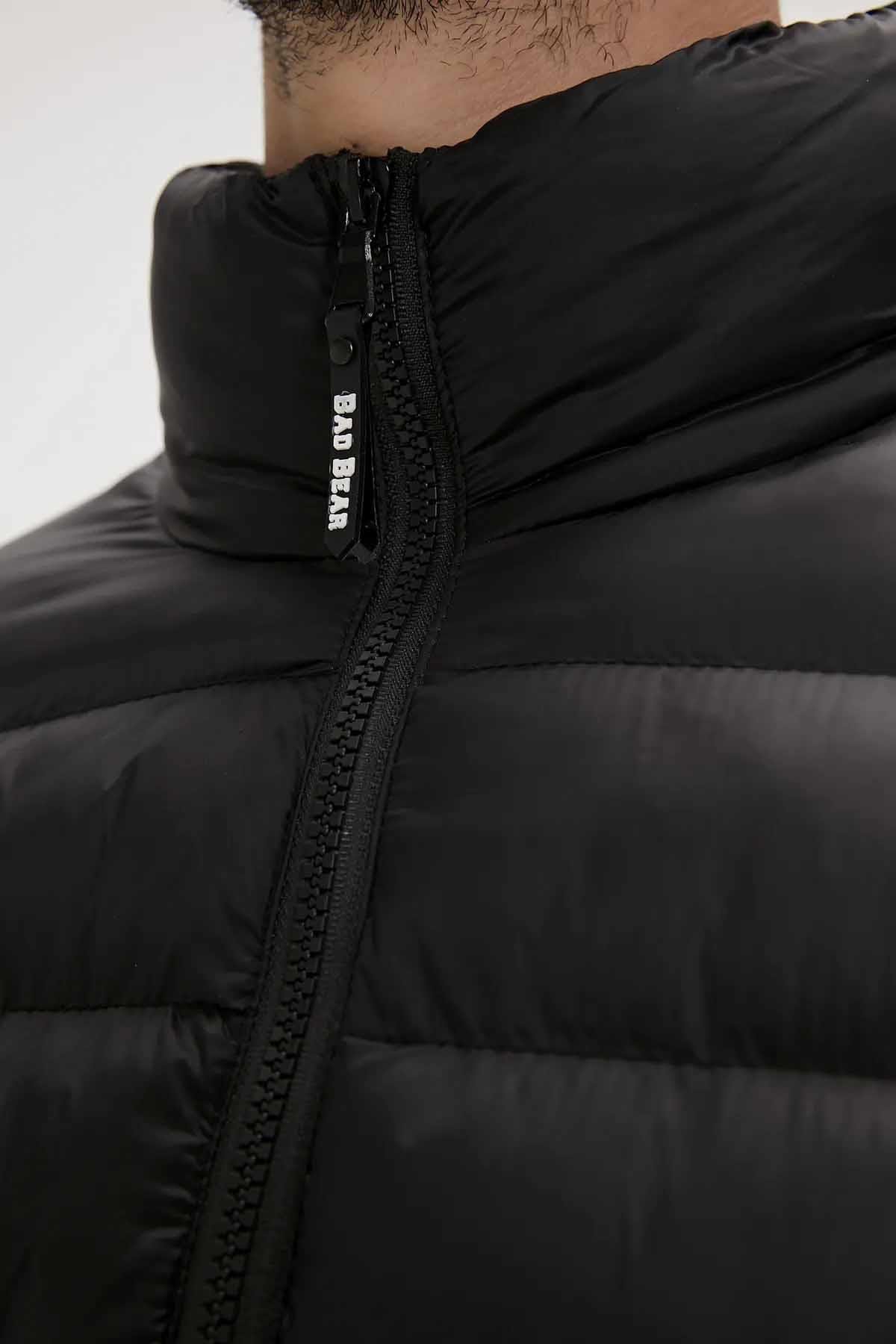 BAD BEARMontBad Bear Boss Puffer Jacket Erkek Mont 23.02.15.001 SyhSIYAH