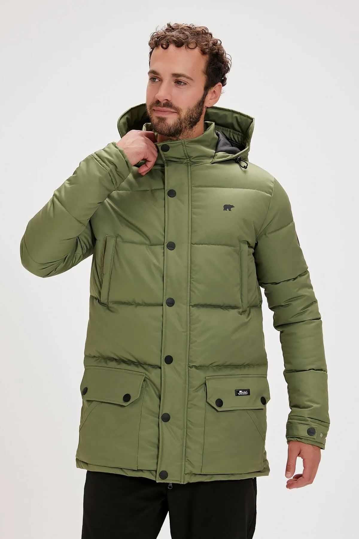 BAD BEARMontBad Bear Colonel Puffer Coat Erkek Mont 23.02.13.010THYME