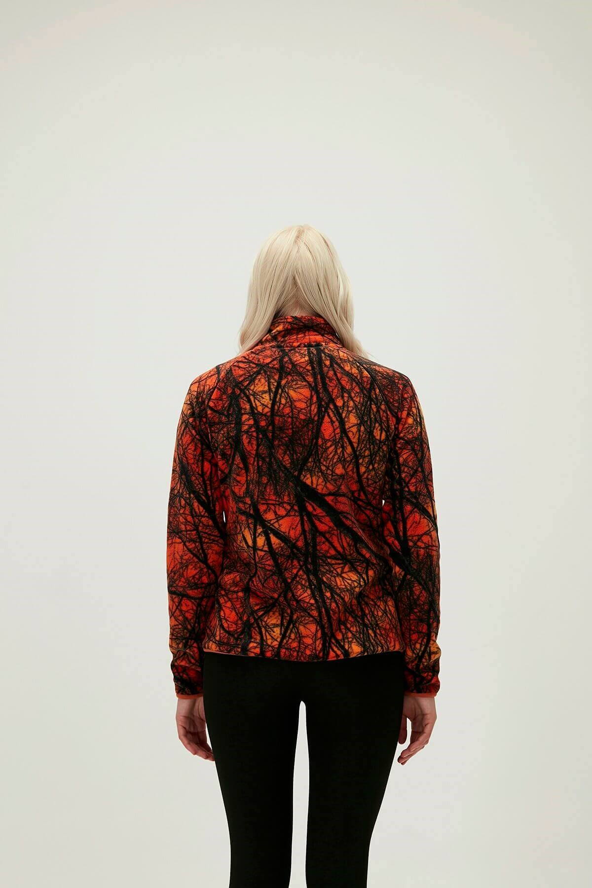 BAD BEARPolar SweatshirtBad Bear Equinox Full Zip Polar Kadın Polar Sweatshirt 21.04.21.001 ORNGTURUNCU