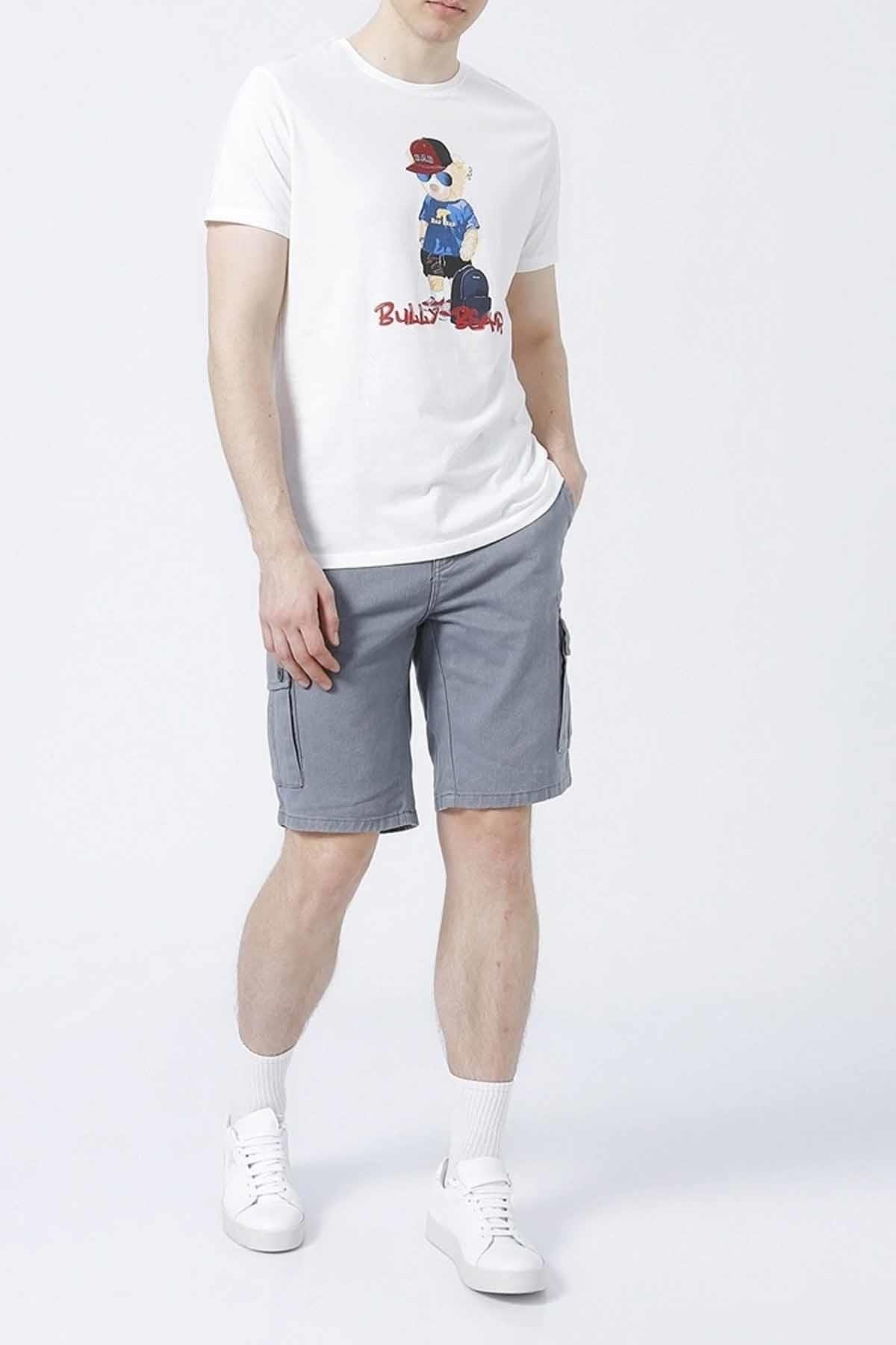 BAD BEARŞortBad Bear Gunner Cargo Erkek Şort 21.01.11.004RAVEN