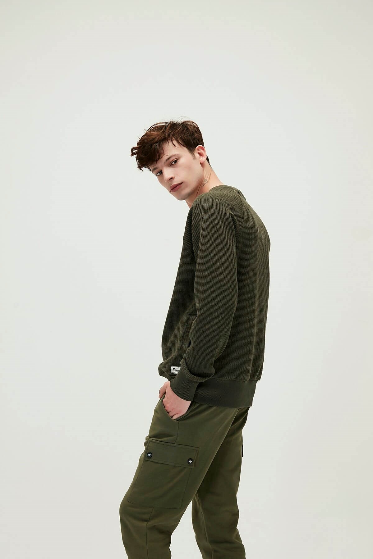 BAD BEARSweatshirtBad Bear Corn Erkek Sweatshirt 21.02.12.031 K.HAKIHAKI