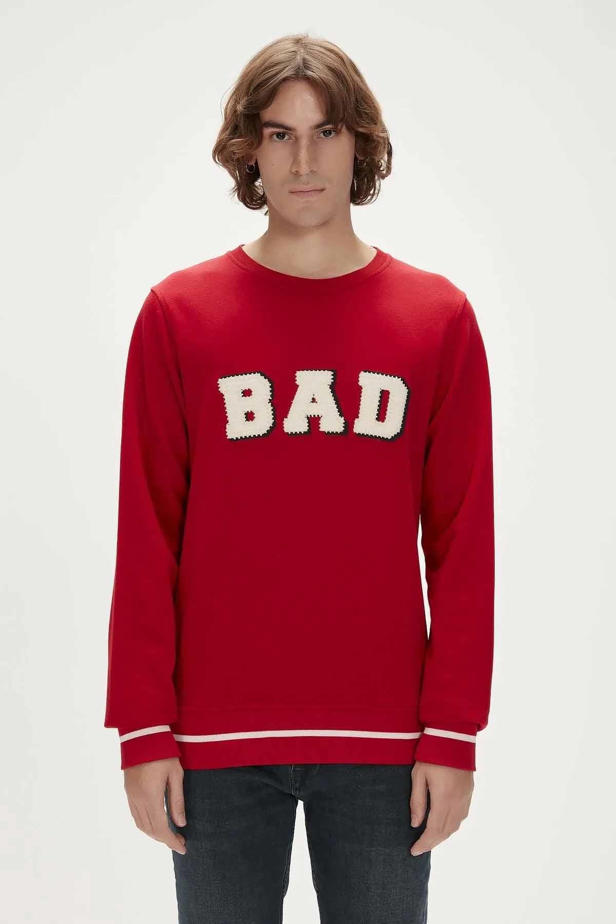 BAD BEARSweatshirtBad Bear Felt Crewneck Erkek Sweatshirt 23.02.12.013MARSH
