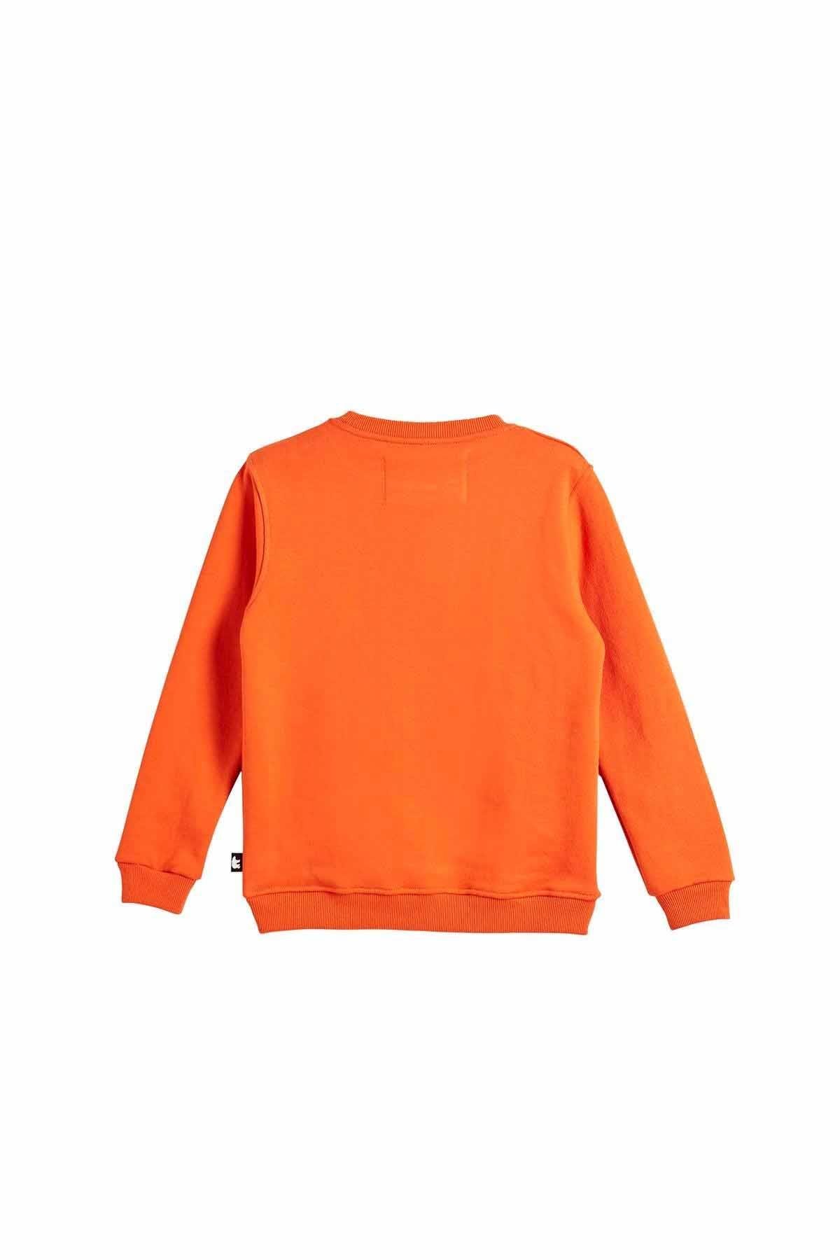 BAD BEARSweatshirtBad bear LOGO CREWNECK JR Çocuk Sweatshirt 23.06.12.001ORANGE