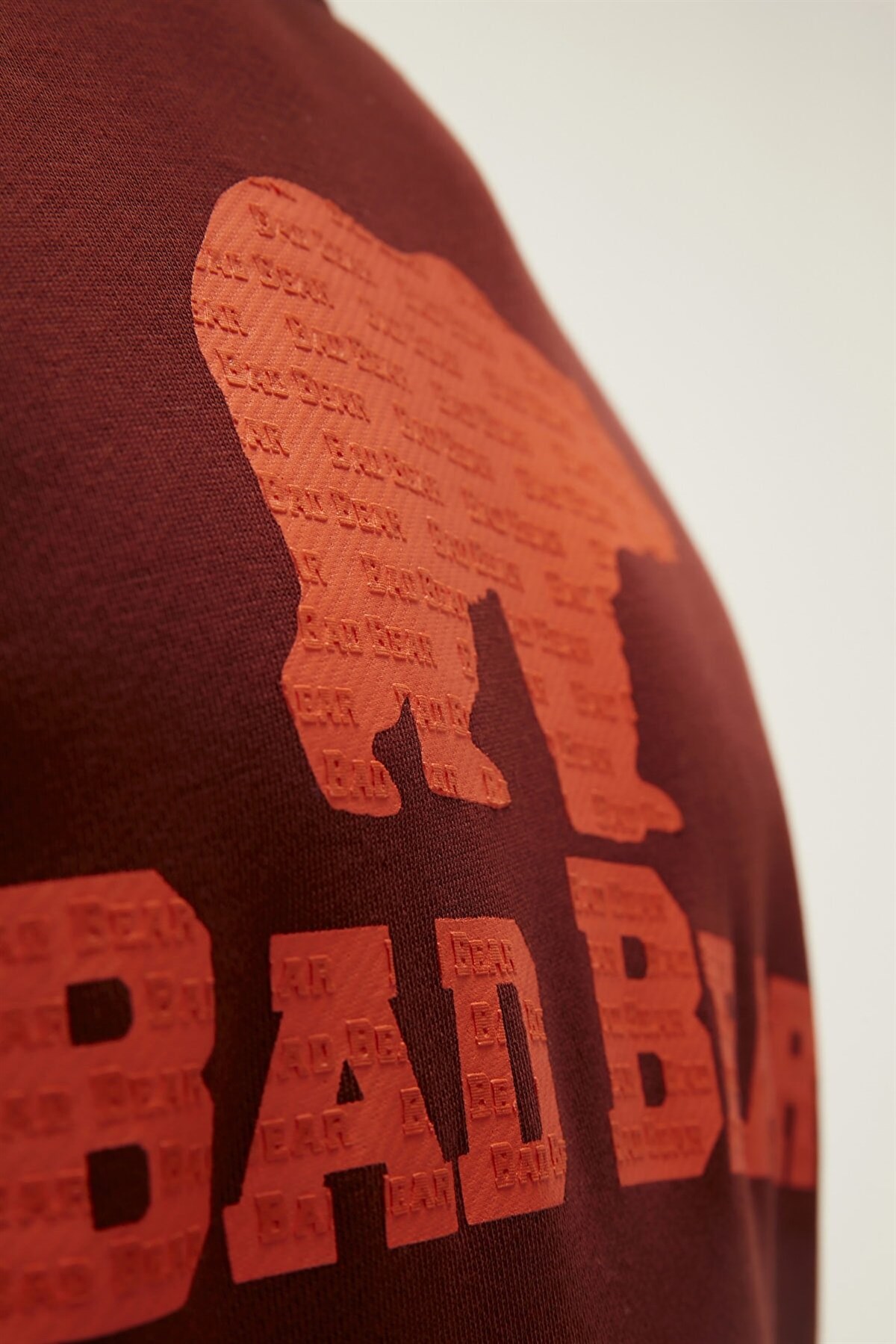 BAD BEARSweatshirtBad Bear Logo Crewneck Erkek Sweatshirt 22.02.12.007BORDO