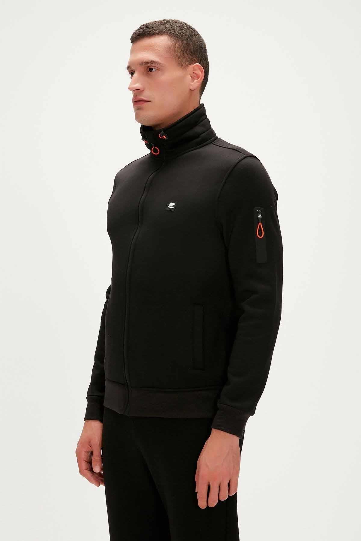 BAD BEARSweatshirtBad bear MORE BEAR FULL-ZIP SWEATSHIRT Erkek Sweatshirt 23.02.12.036NIGHT