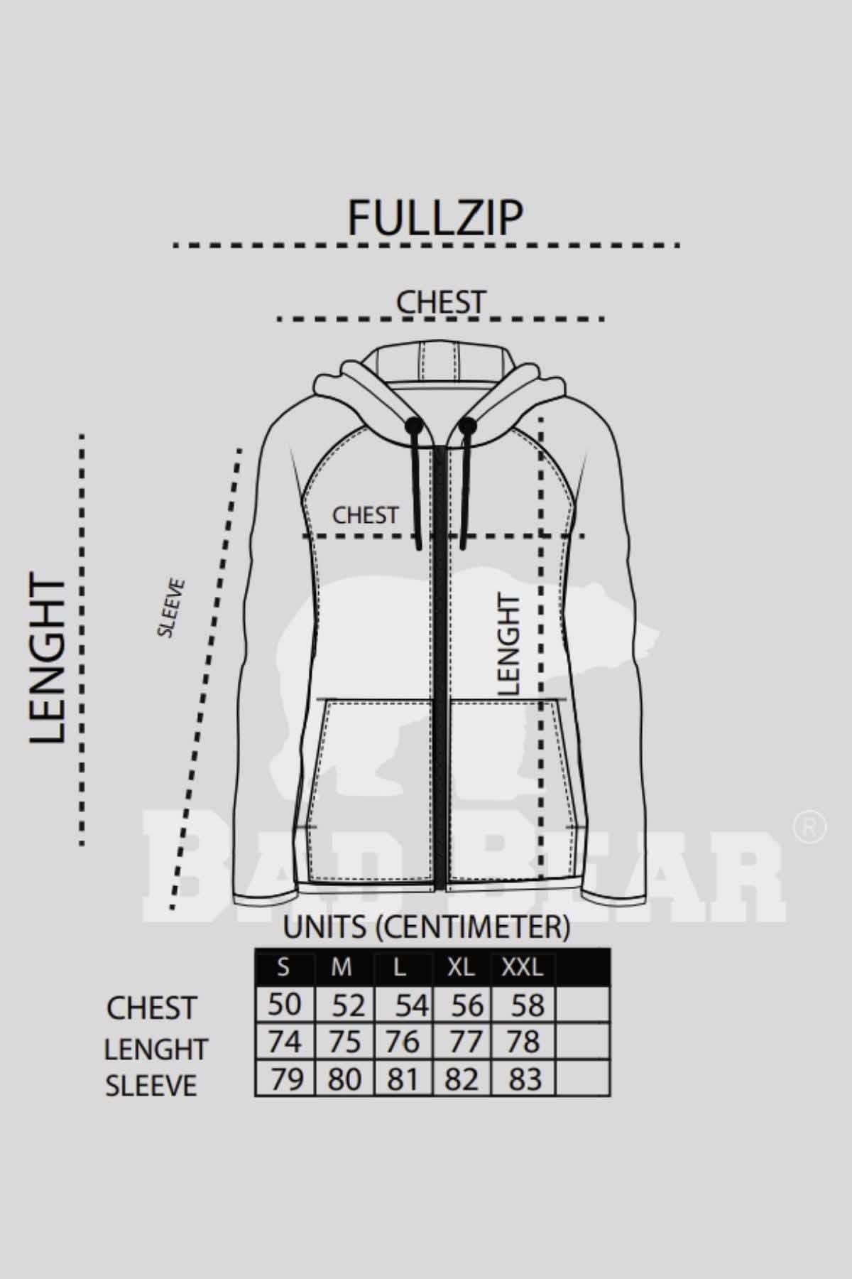 BAD BEARSweatshirtBad bear MORE BEAR FULL-ZIP SWEATSHIRT Erkek Sweatshirt 23.02.12.036NIGHT