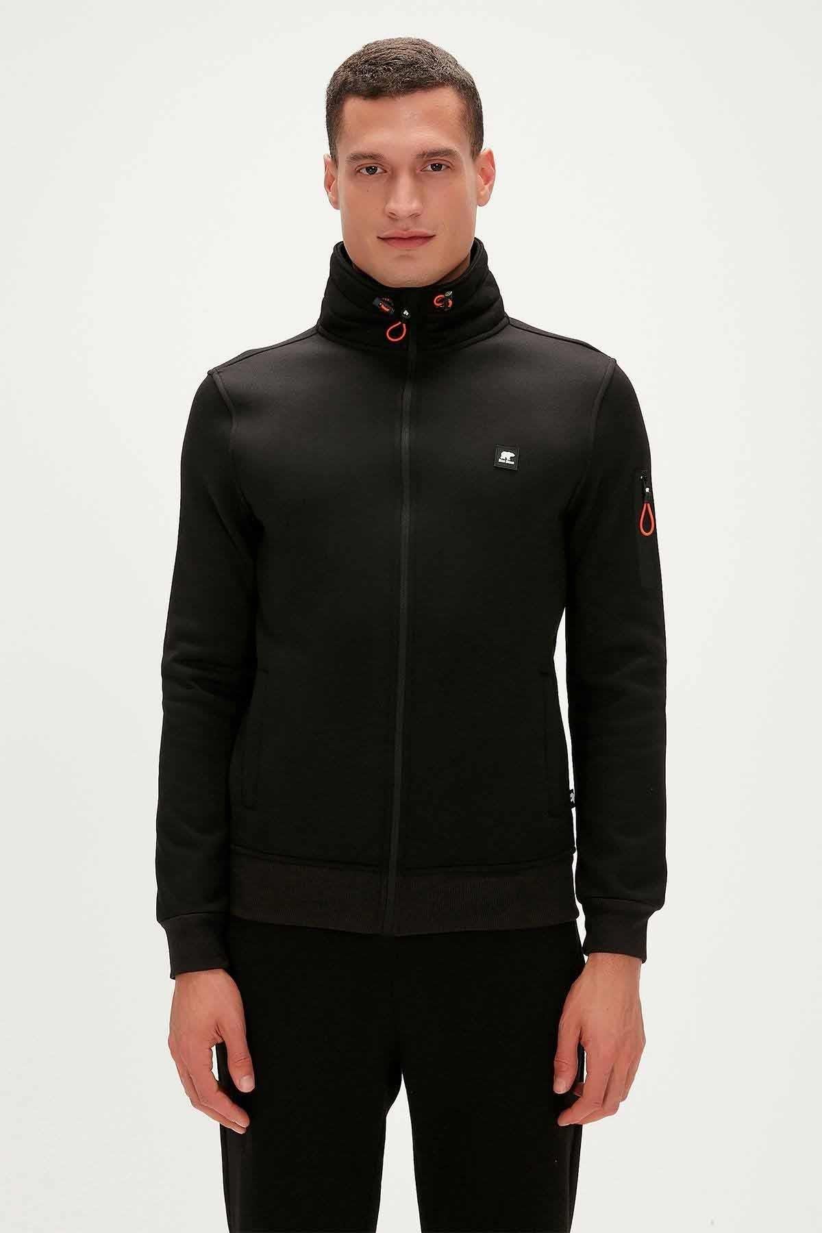 BAD BEARSweatshirtBad bear MORE BEAR FULL-ZIP SWEATSHIRT Erkek Sweatshirt 23.02.12.036NIGHT