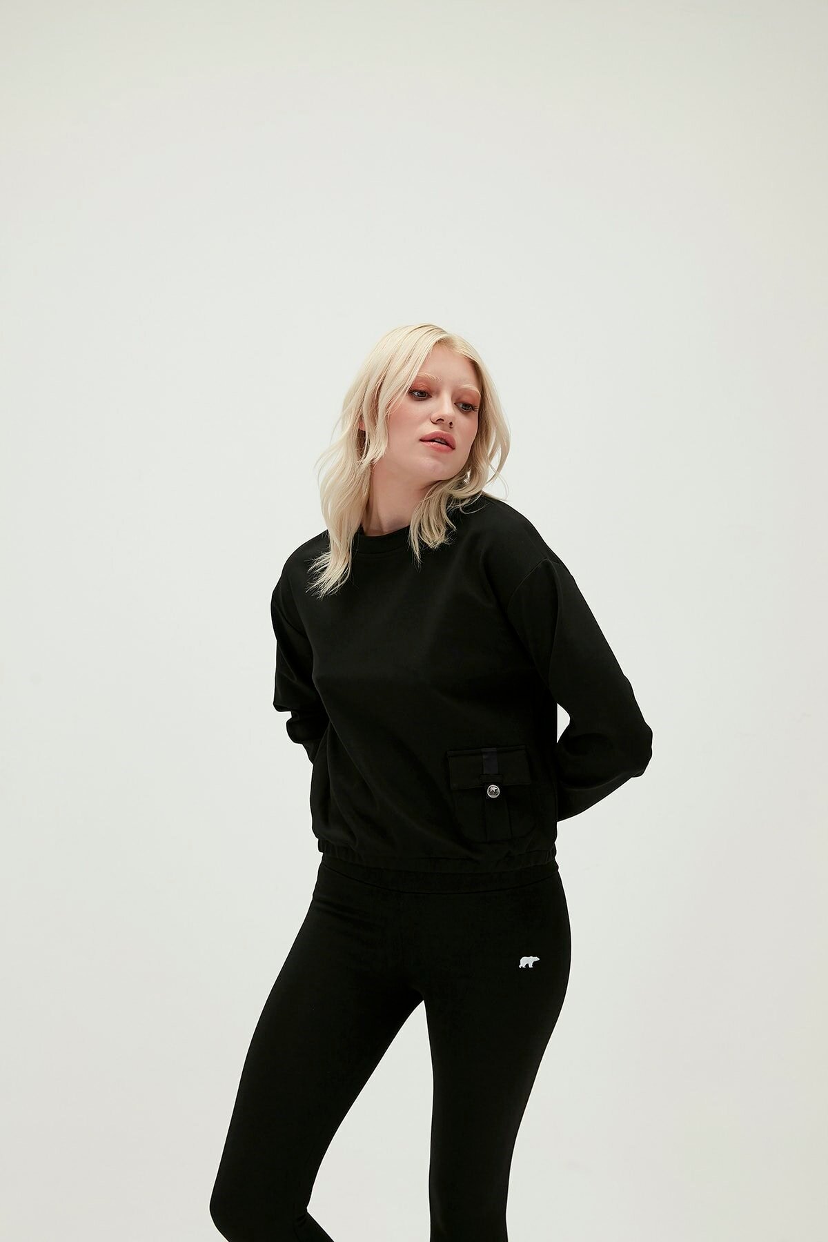 BAD BEARSweatshirtBad Bear Nelly Crewneck Kadın Sweatshirt 21.04.12.003-C01NIGHT