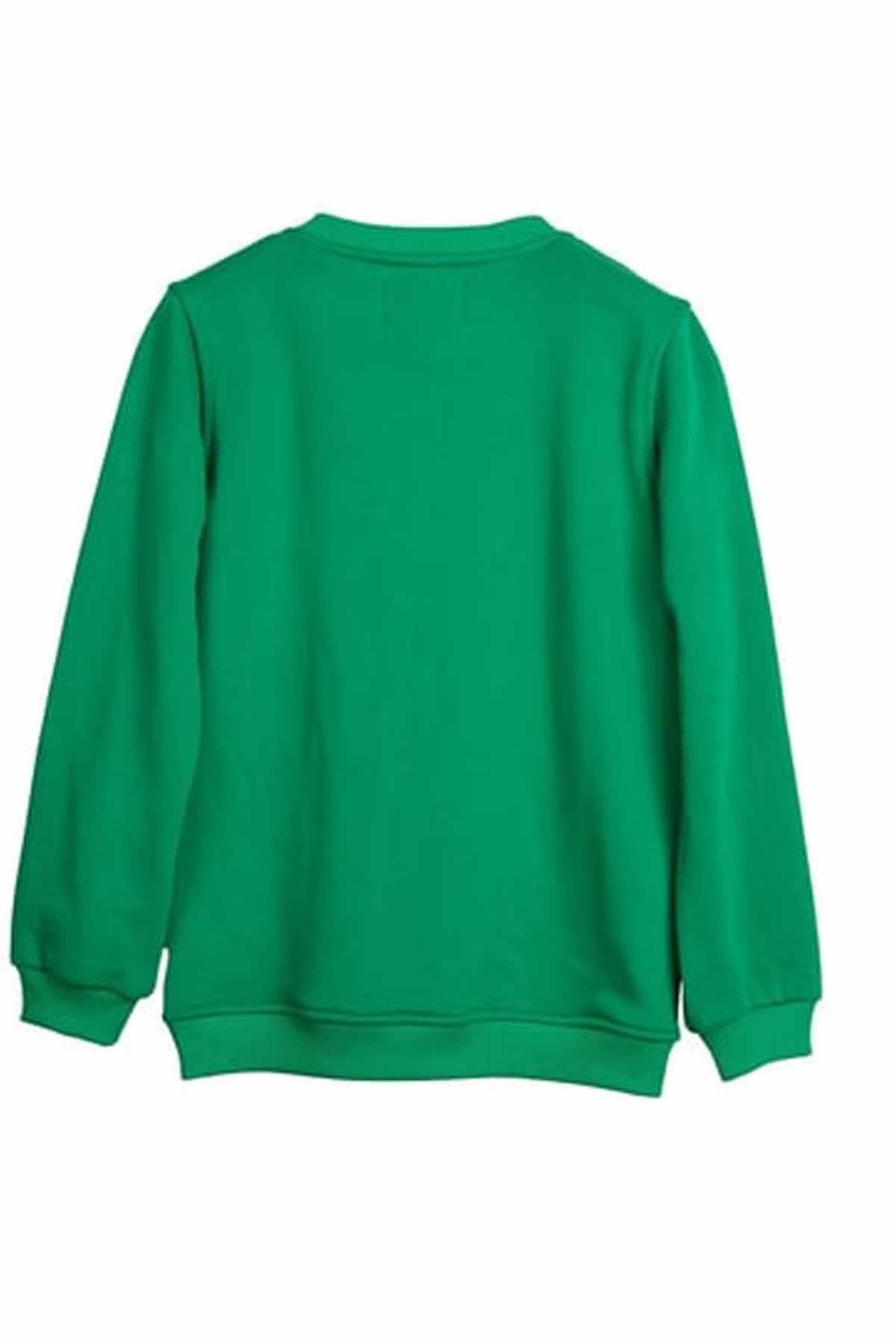 BAD BEARSweatshirtBad bear PANTHER CREWNECK JR Çocuk Sweatshirt 24.06.12.006GREEN