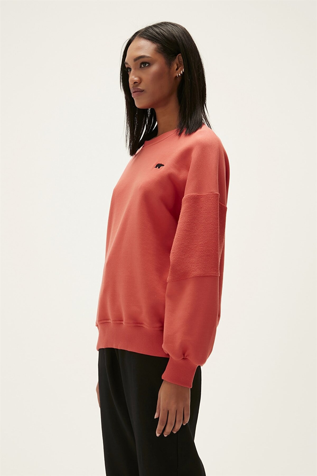 BAD BEARSweatshirtBad Bear Phoebe Crewneck Kadın Sweatshirt 22.04.12.003Kiremit