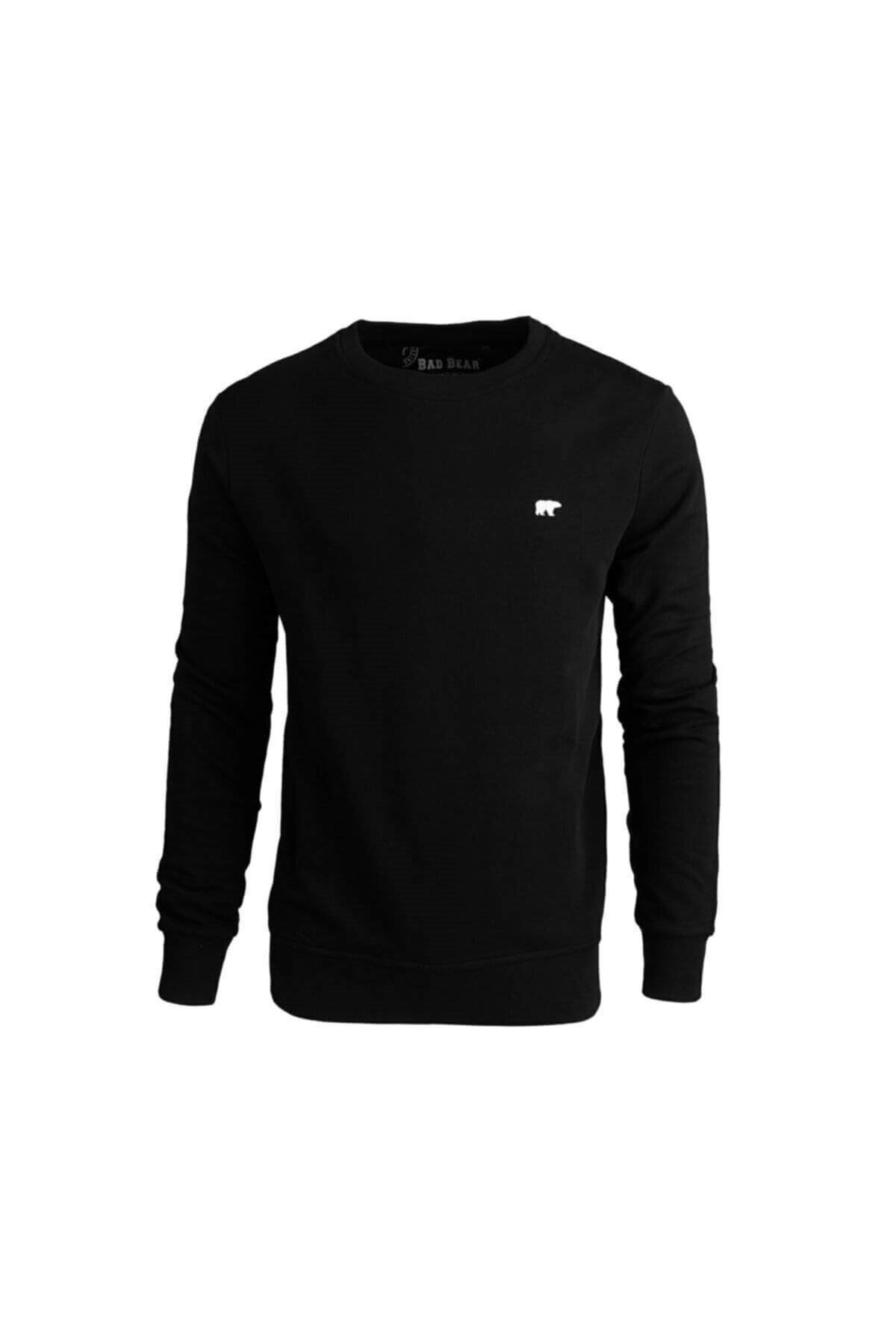 BAD BEARSweatshirtBad Bear Presage Crewneck Erkek Sweatshirt 20.02.12.012 NGTSiyah