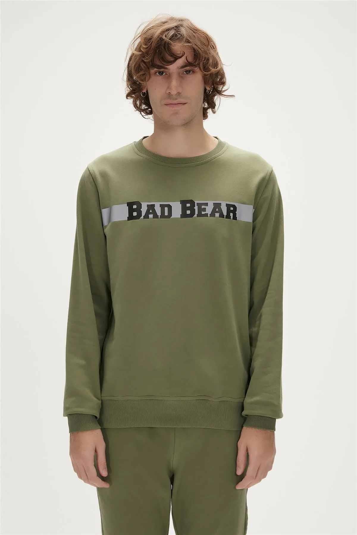 BAD BEARSweatshirtBad Bear Reflect Bear Crewneck Erkek Sweatshirt 23.02.12.021THYME