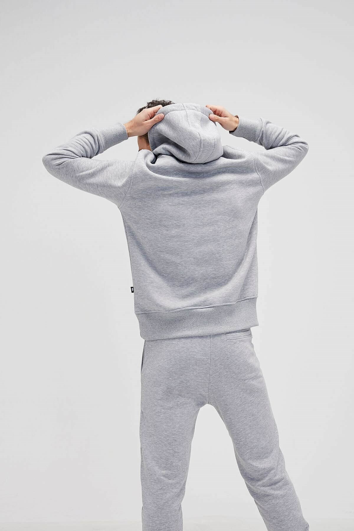 BAD BEARSweatshirtBad Bear Simple Hoodie Erkek Sweatshirt 20.02.12.019-C19GRAYMELANG