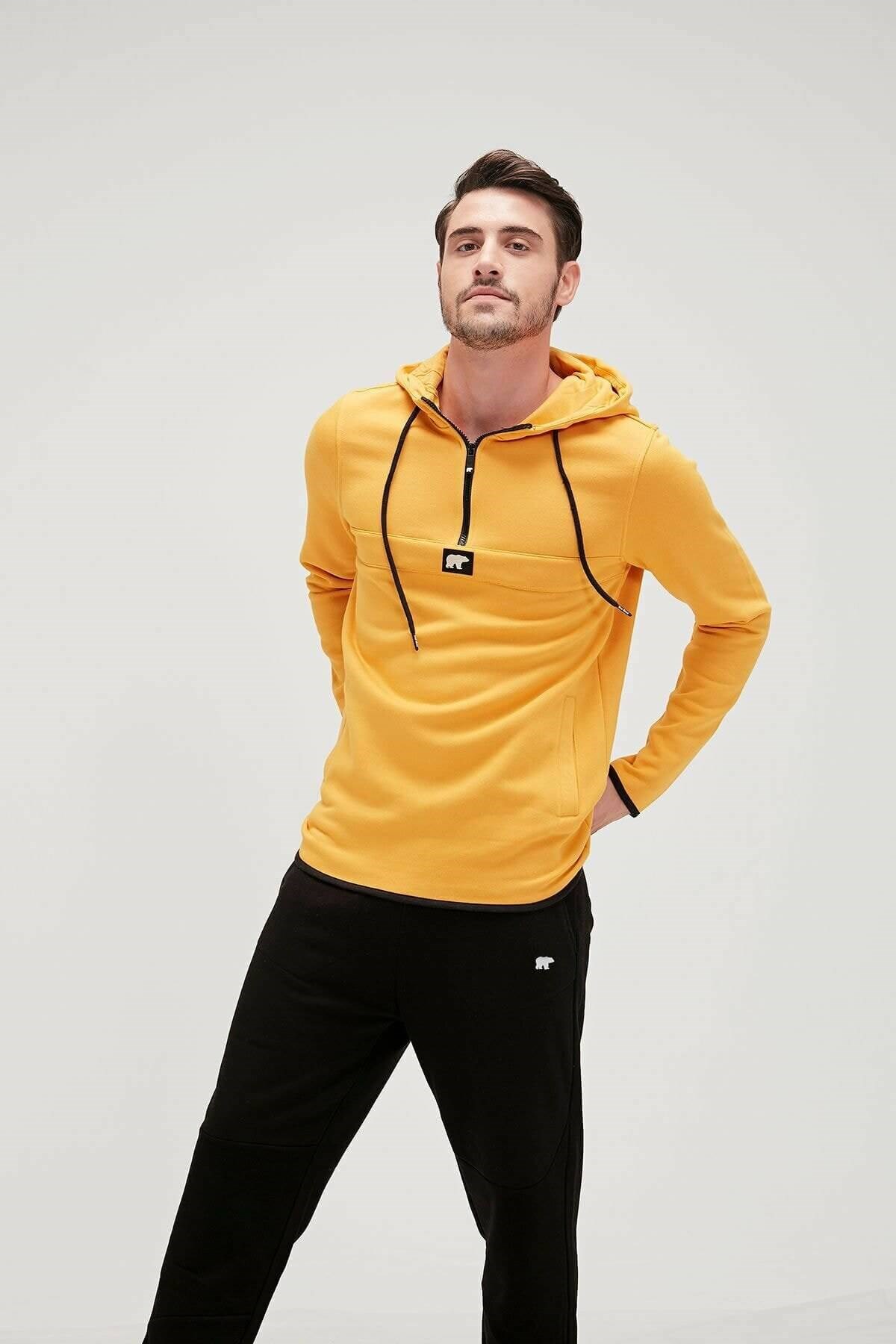 BAD BEARSweatshirtBad Bear Sweatshırt Erkek Sweatshirt BADSSweatshırt21MUSTARD