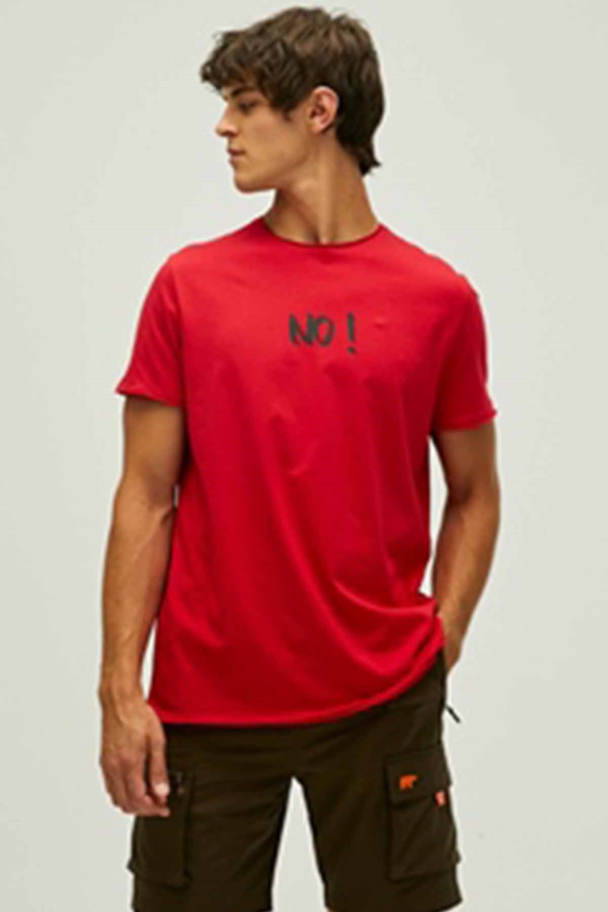 BAD BEARTişörtBad Bear No T-Shirt Erkek Tişört 22.01.07.012CRIMSON