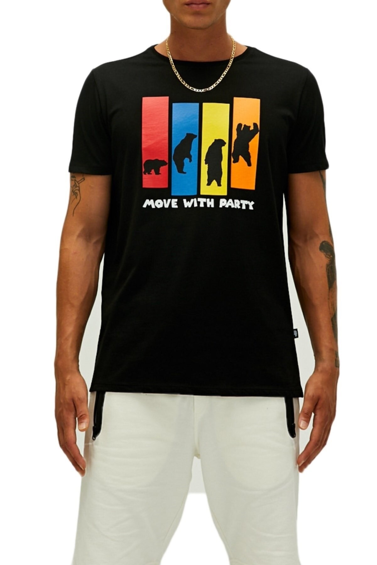 BAD BEARTişörtBad Bear Party Erkek Tişört 22.01.07.036NIGHT