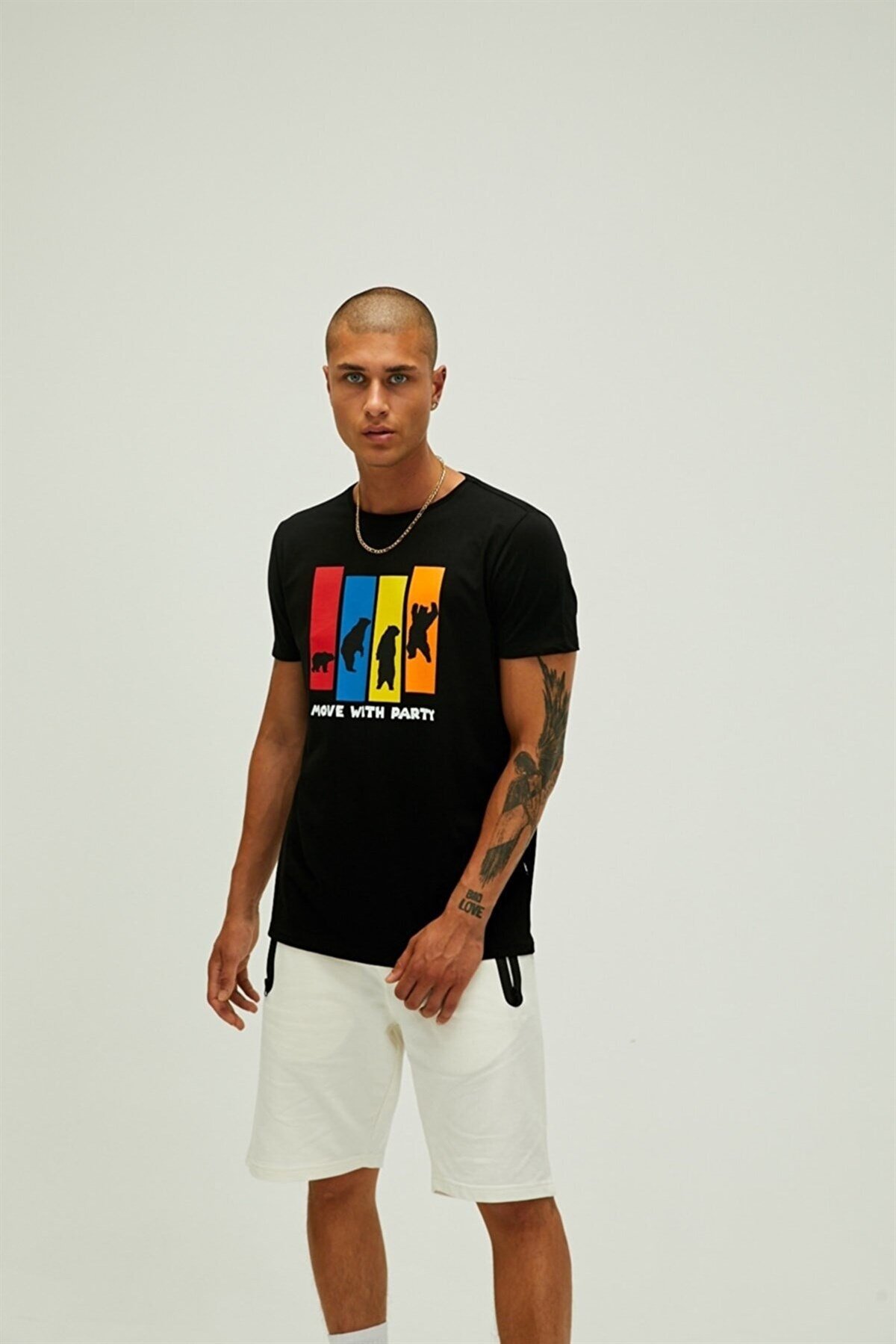 BAD BEARTişörtBad Bear Party Erkek Tişört 22.01.07.036NIGHT