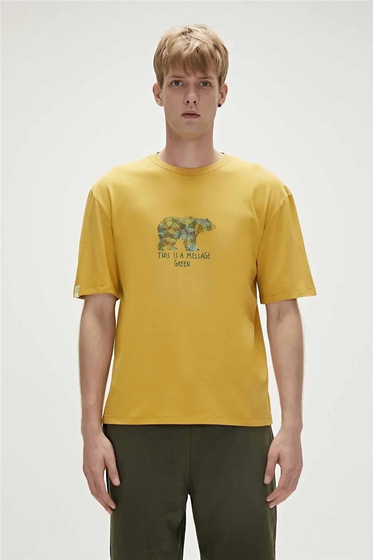 BAD BEARTişörtBad Bear Re-Finger T-Shirt Erkek Tişört 23.01.07.007CIDER