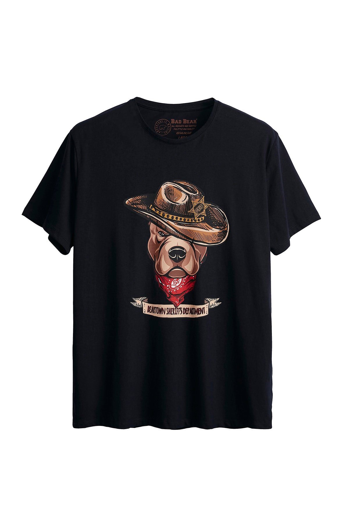 BAD BEARTişörtBad Bear Sheriff Tee Erkek Tişört 21.01.07.048Navy