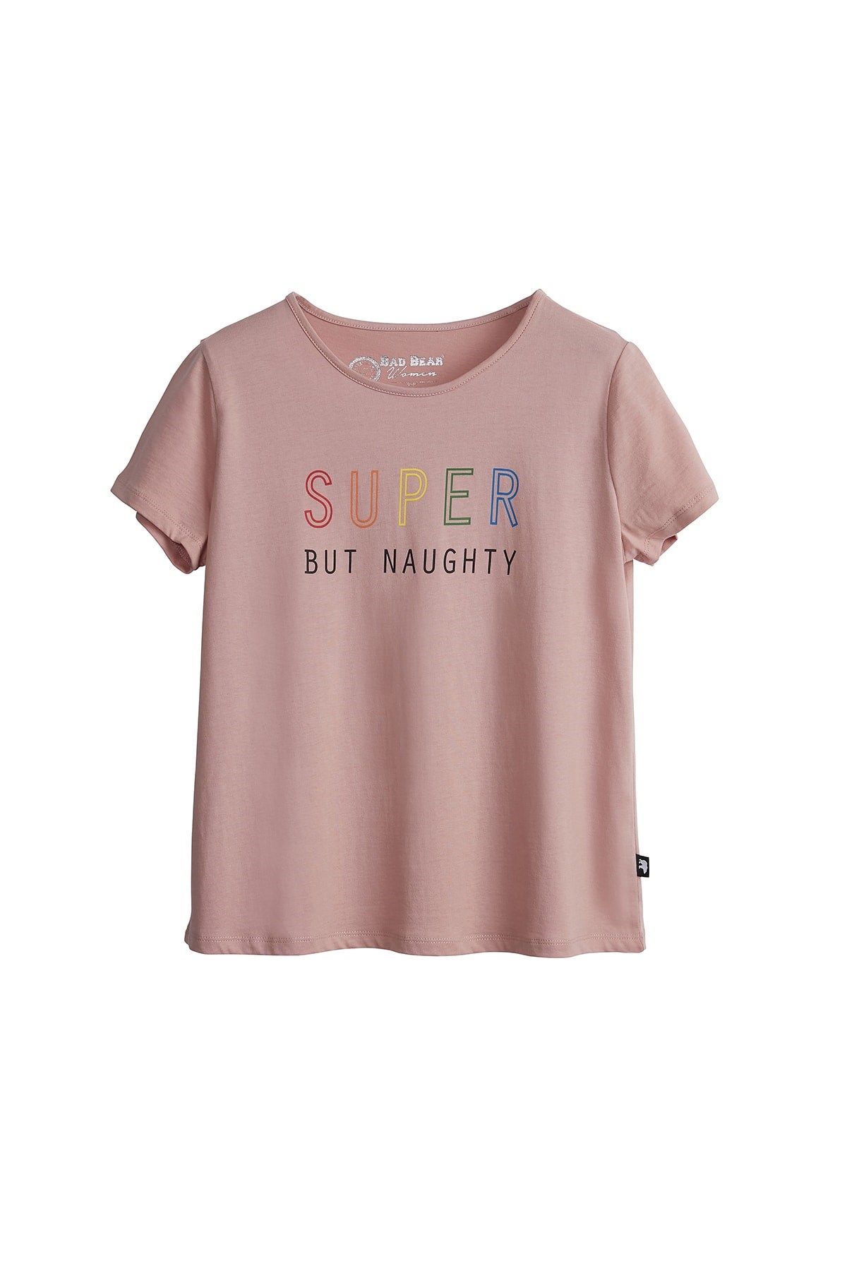 BAD BEARTişörtBad Bear Super Tee Kadın Tişört 21.03.07.009Blush