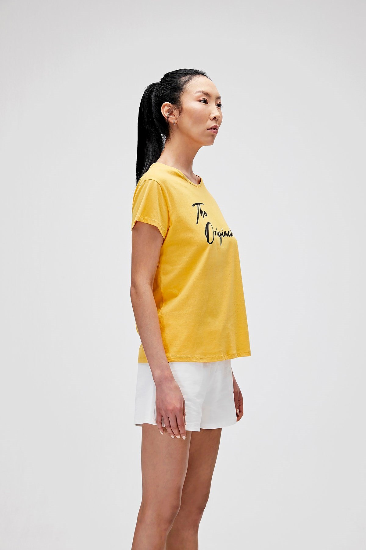 BAD BEARTişörtBad Bear The Original Tee Kadın Tişört 21.03.07.004Mustard