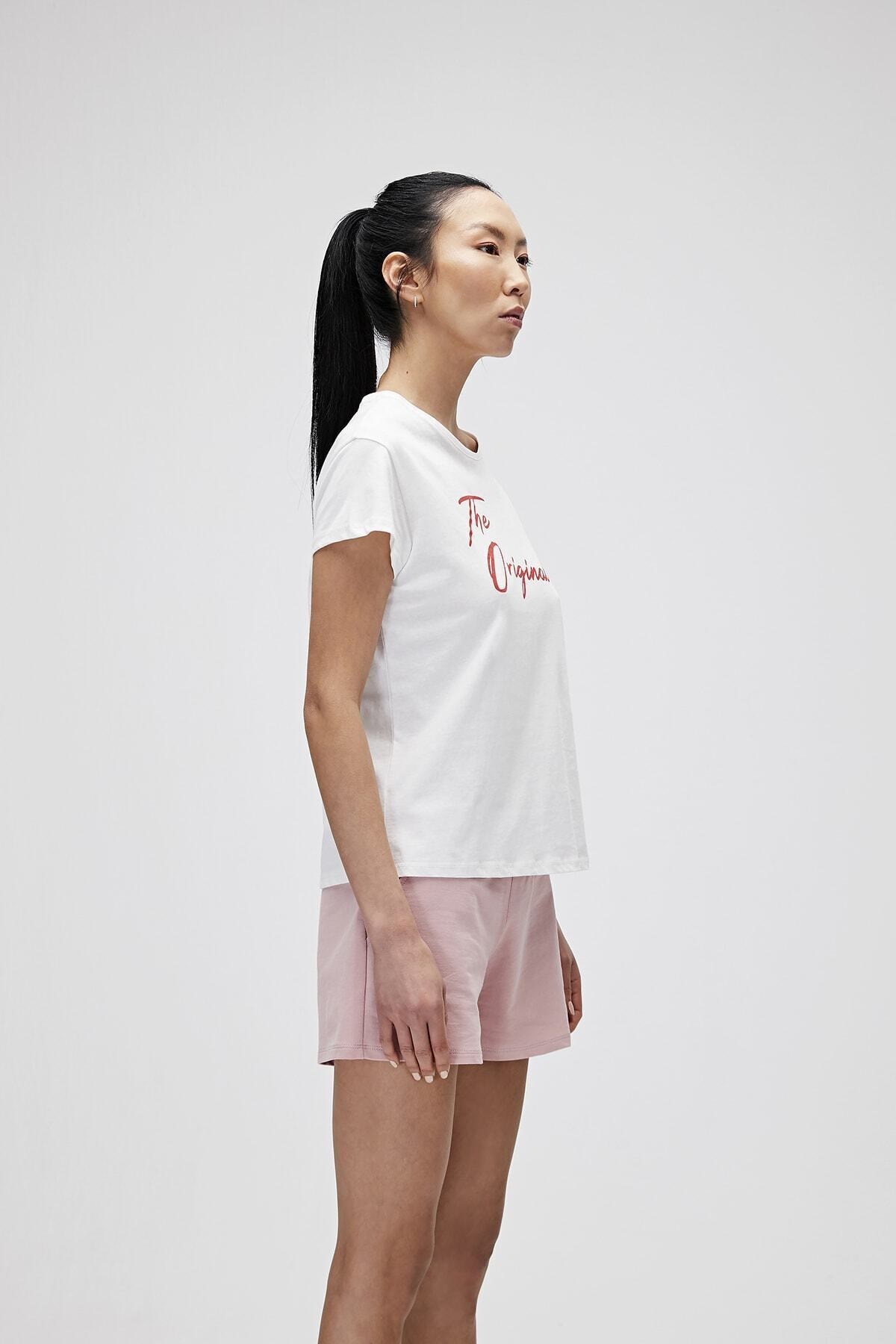 BAD BEARTişörtBad Bear The Original Tee Kadın Tişört 21.03.07.004Off-White