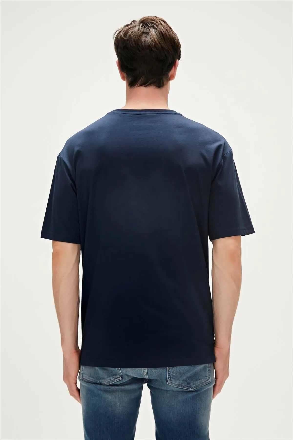 BAD BEARTişörtBad Bear Tripart T-Shirt Erkek Tişört 23.01.07.027 NavyNAVY