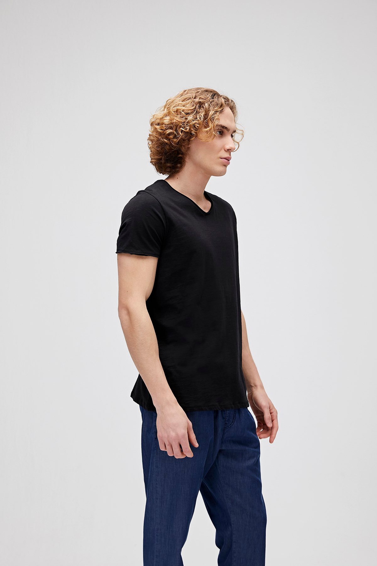 BAD BEARTişörtBad Bear V-NECK TEE Erkek Tişört 18.01.07.012NIGHT