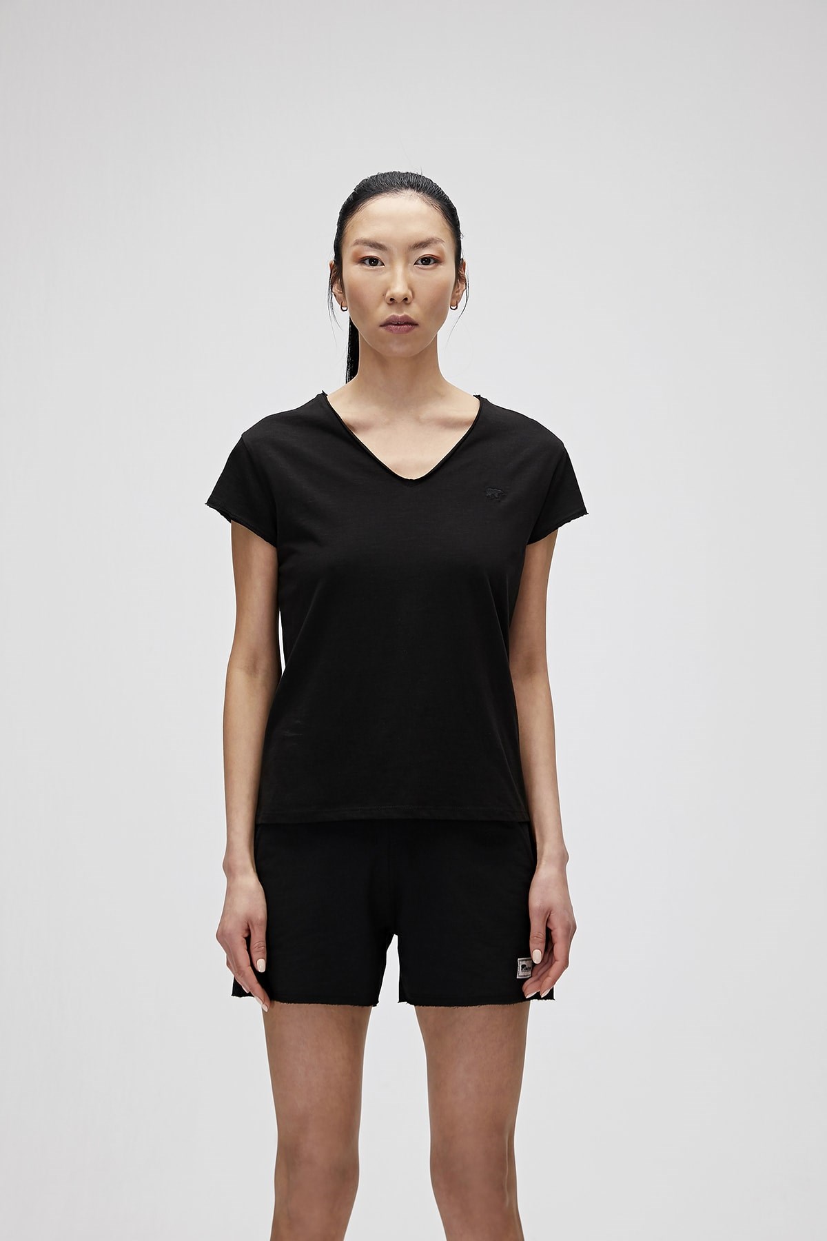 BAD BEARTişörtBad Bear Violet V-Neck Tee Kadın Tişört 21.03.07.011Night