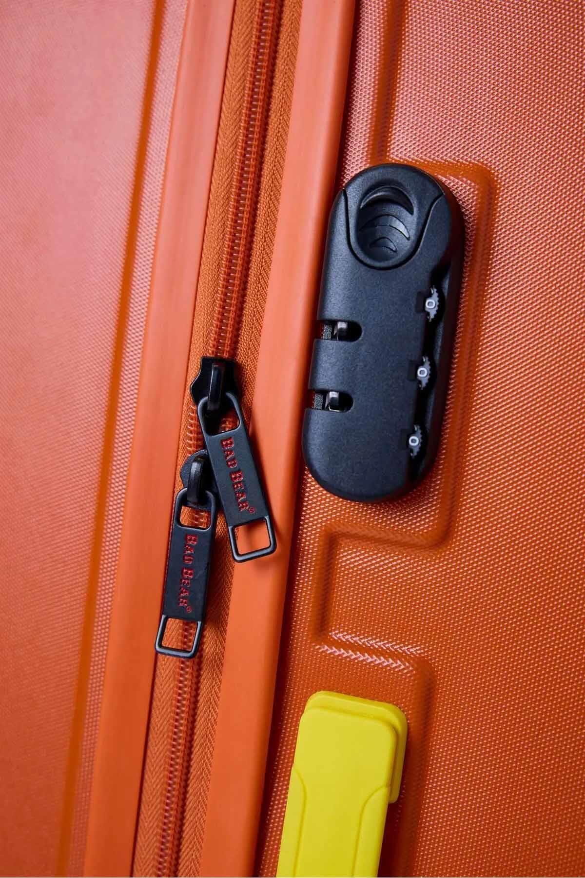 BAD BEARValizBad Bear LOGO SUITCASE 95L Unisex Valiz 23.01.80.001ORANGE