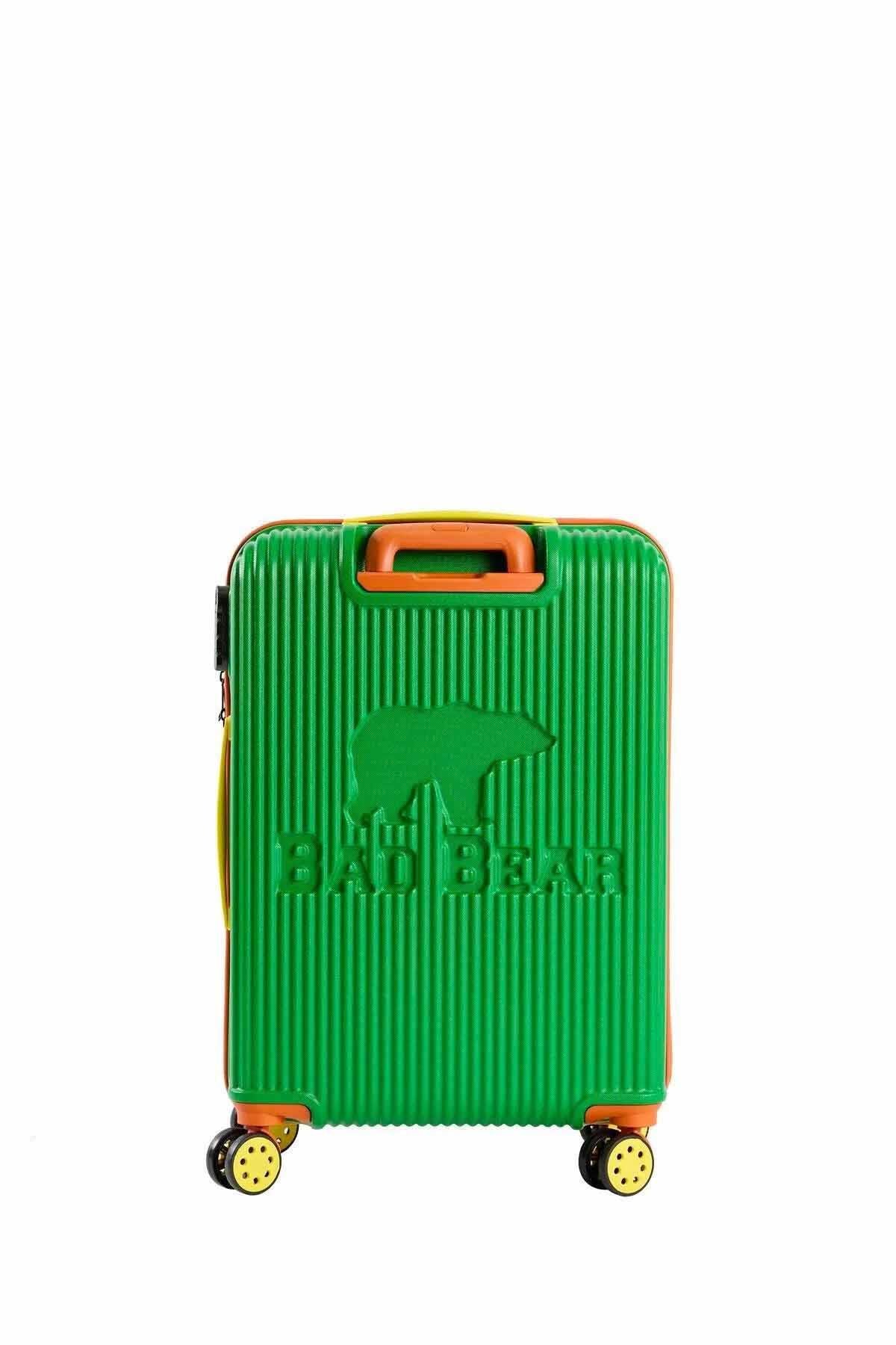 BAD BEARValizBad Bear LOGO SUITCASE 64L Unisex Valiz 23.01.80.002GREEN