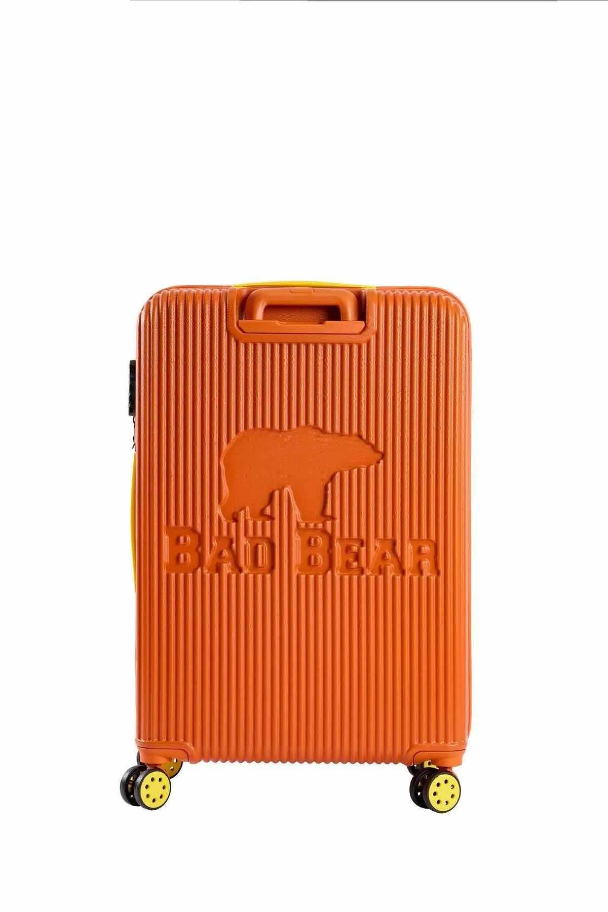 BAD BEARValizBad Bear LOGO SUITCASE 95L Unisex Valiz 23.01.80.001ORANGE