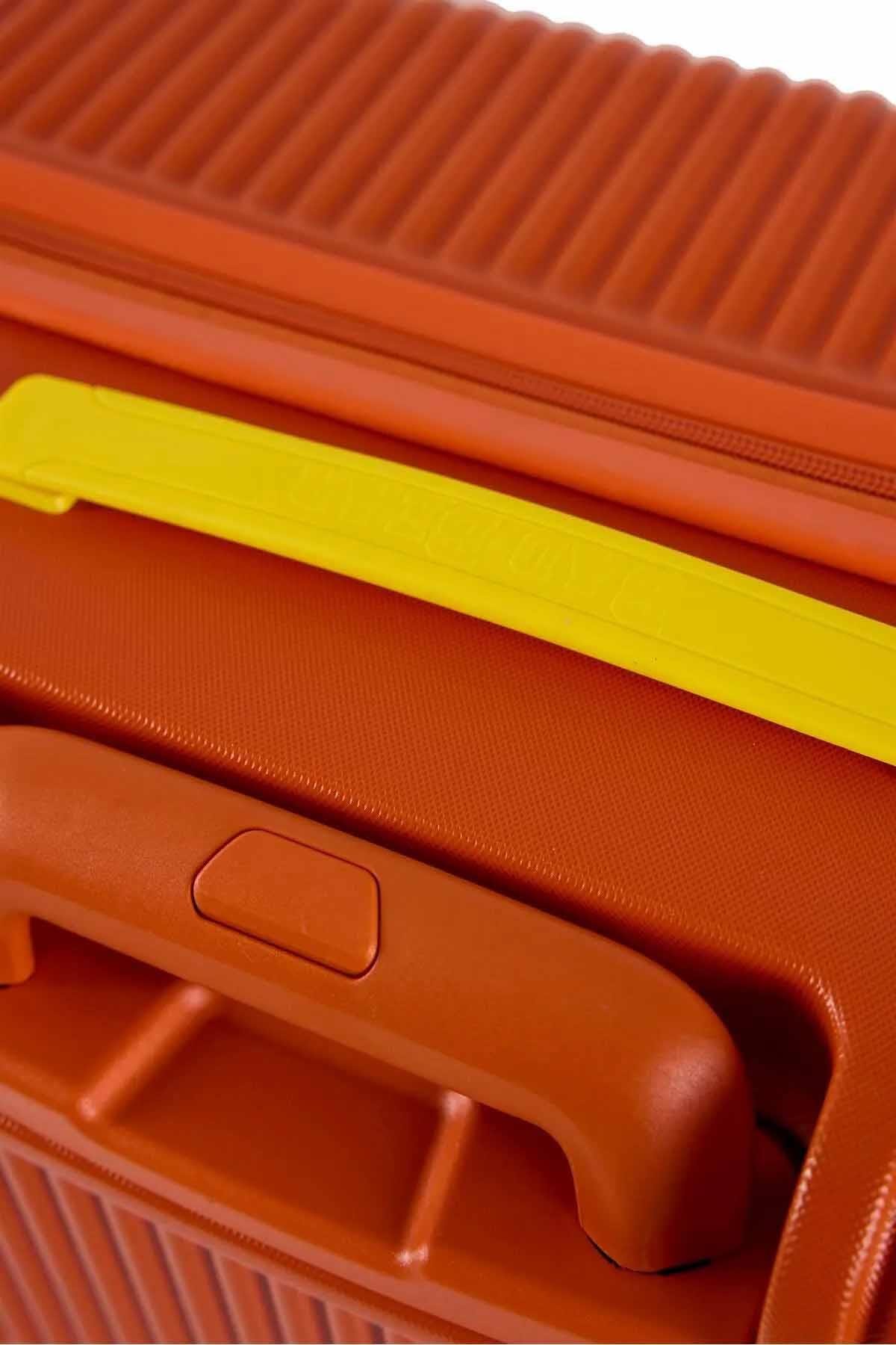 BAD BEARValizBad Bear LOGO SUITCASE 95L Unisex Valiz 23.01.80.001ORANGE