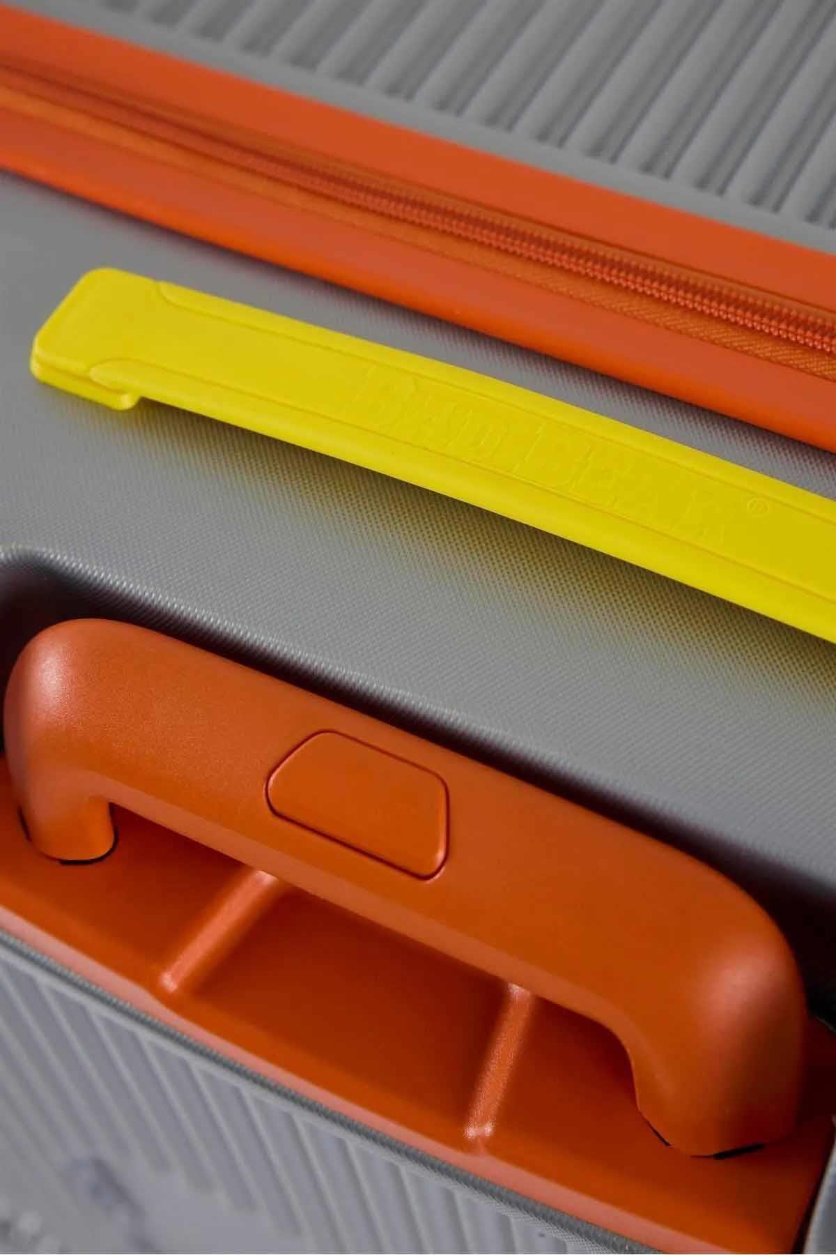 BAD BEARValizBad Bear LOGO SUITCASE 64L Unisex Valiz 23.01.80.002GRAY