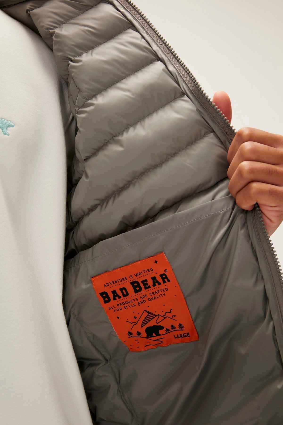 BAD BEARYelekBad Bear ARCHER PUFFER VEST Erkek Yelek 22.02.17.002GRAY