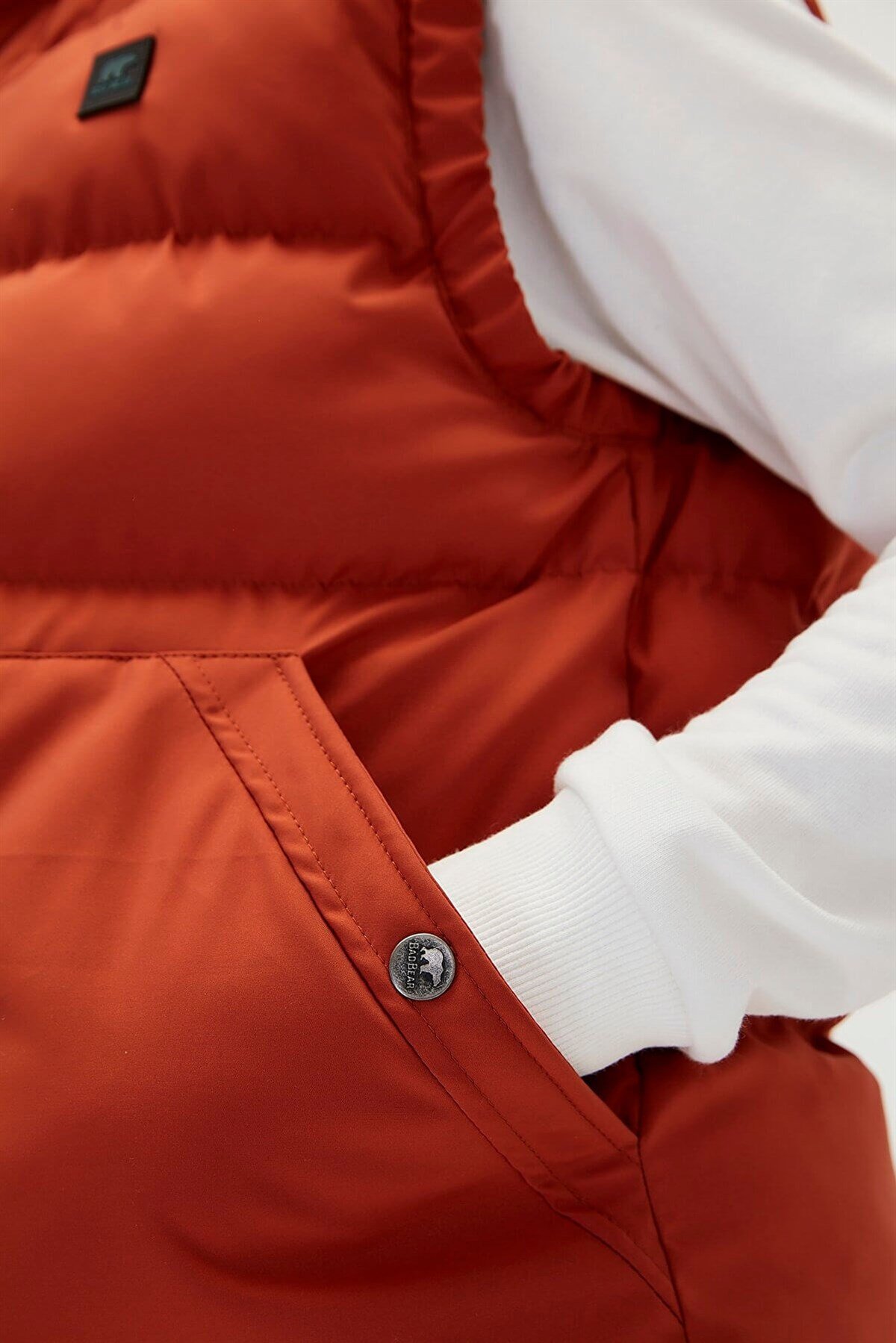 BAD BEARYelekBad Bear Bomber Vest Erkek Yelek 21.02.17.003-C73BRICK