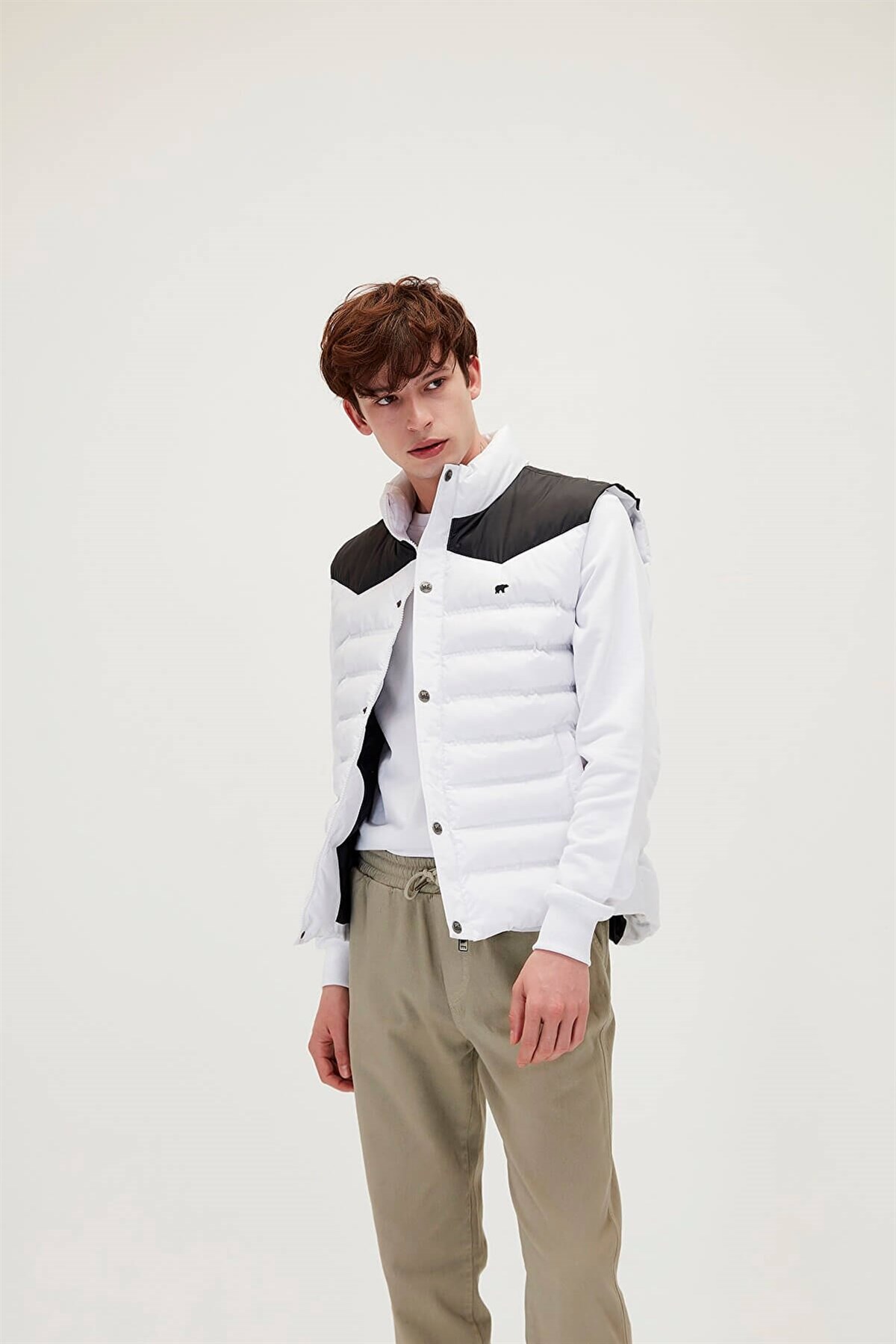 BAD BEARYelekBad Bear Saver Vest Erkek Yelek 21.02.17.002-C04OFF-WHITE