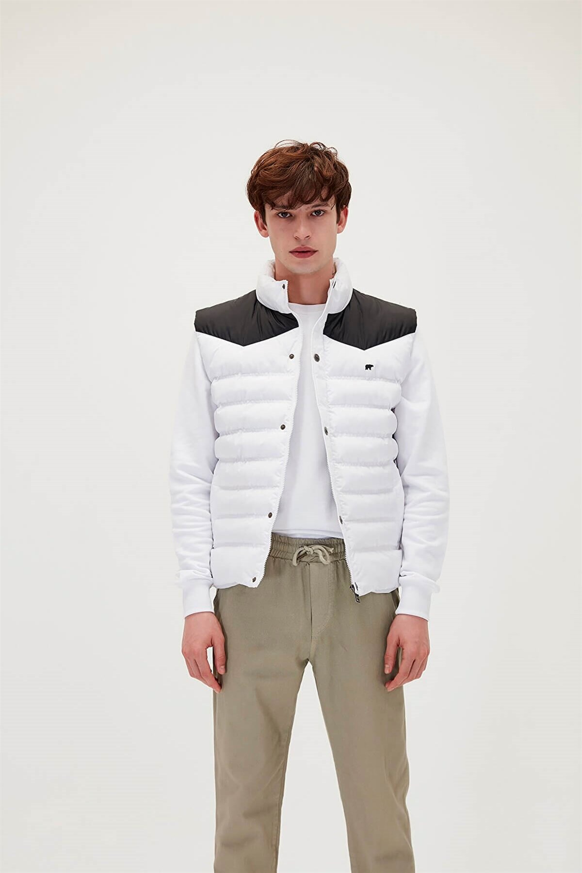 BAD BEARYelekBad Bear Saver Vest Erkek Yelek 21.02.17.002-C04OFF-WHITE