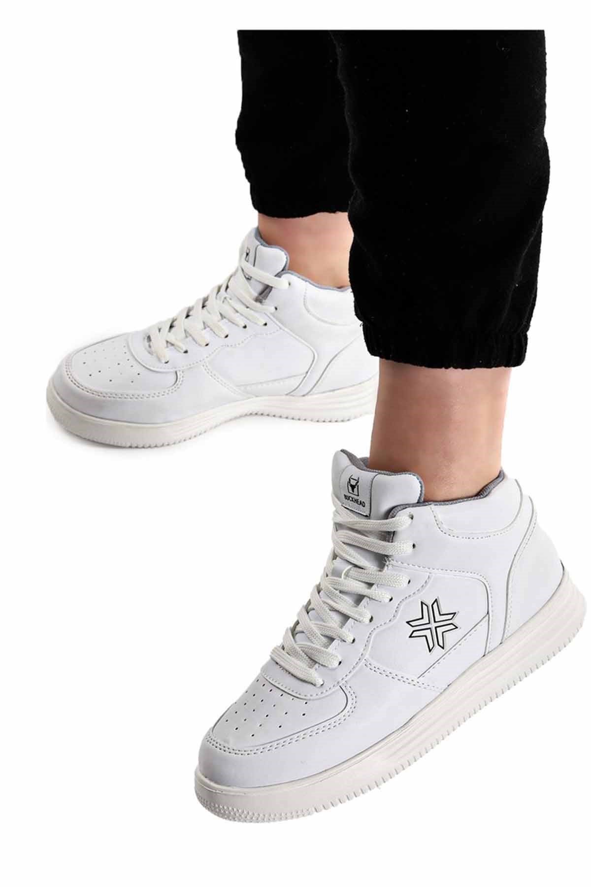 BuckheadGünlük SporBuckhead Base Mid Unisex Günlük Spor Ayakkabı BUCK4197BEYAZ