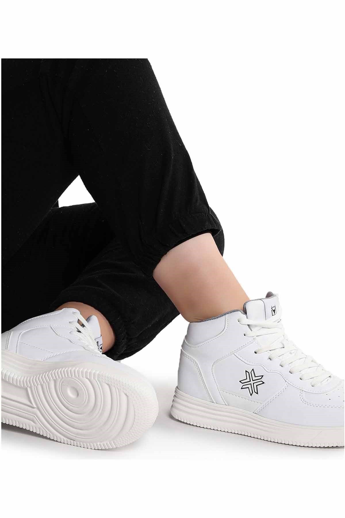 BuckheadGünlük SporBuckhead Base Mid Unisex Günlük Spor Ayakkabı BUCK4197BEYAZ
