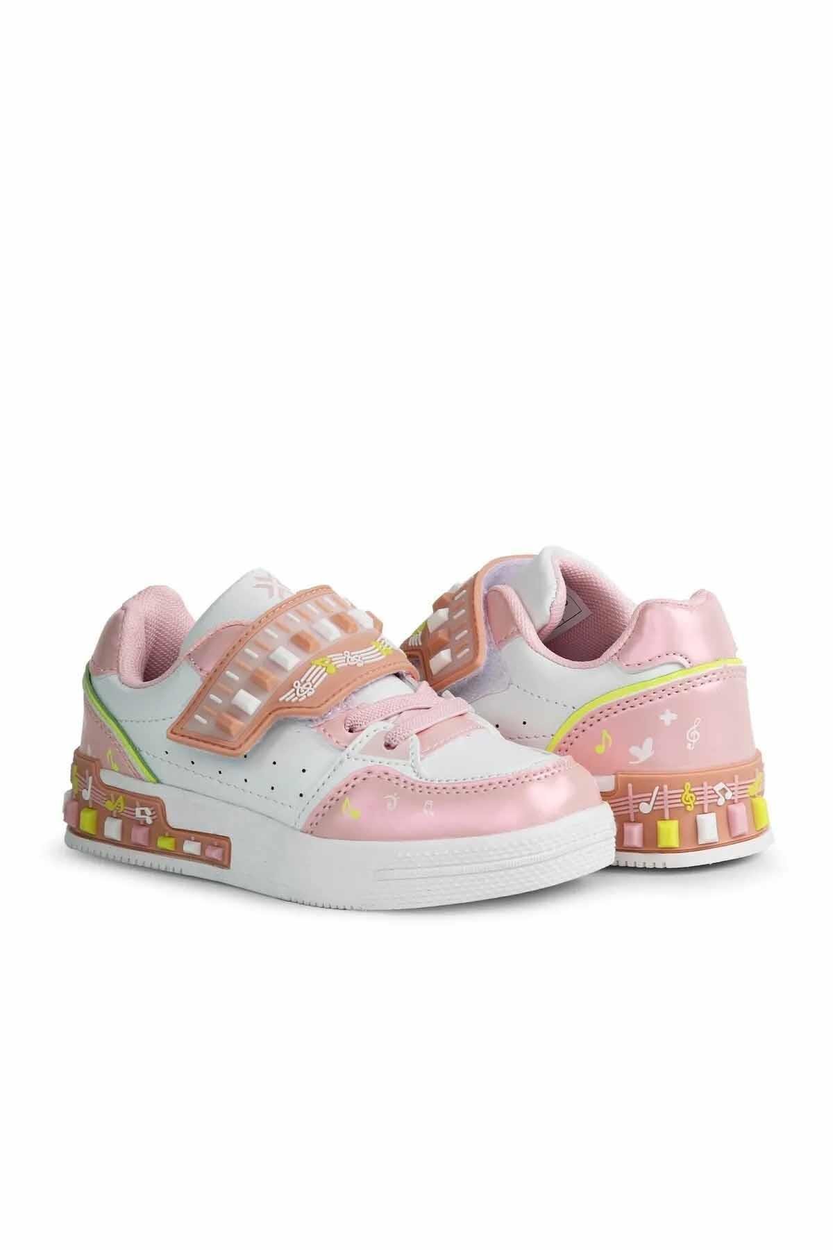 BuckheadSneakerBuckhead Melody Çocuk Sneaker Ayakkabı BUCK3030Beyaz-Pemb