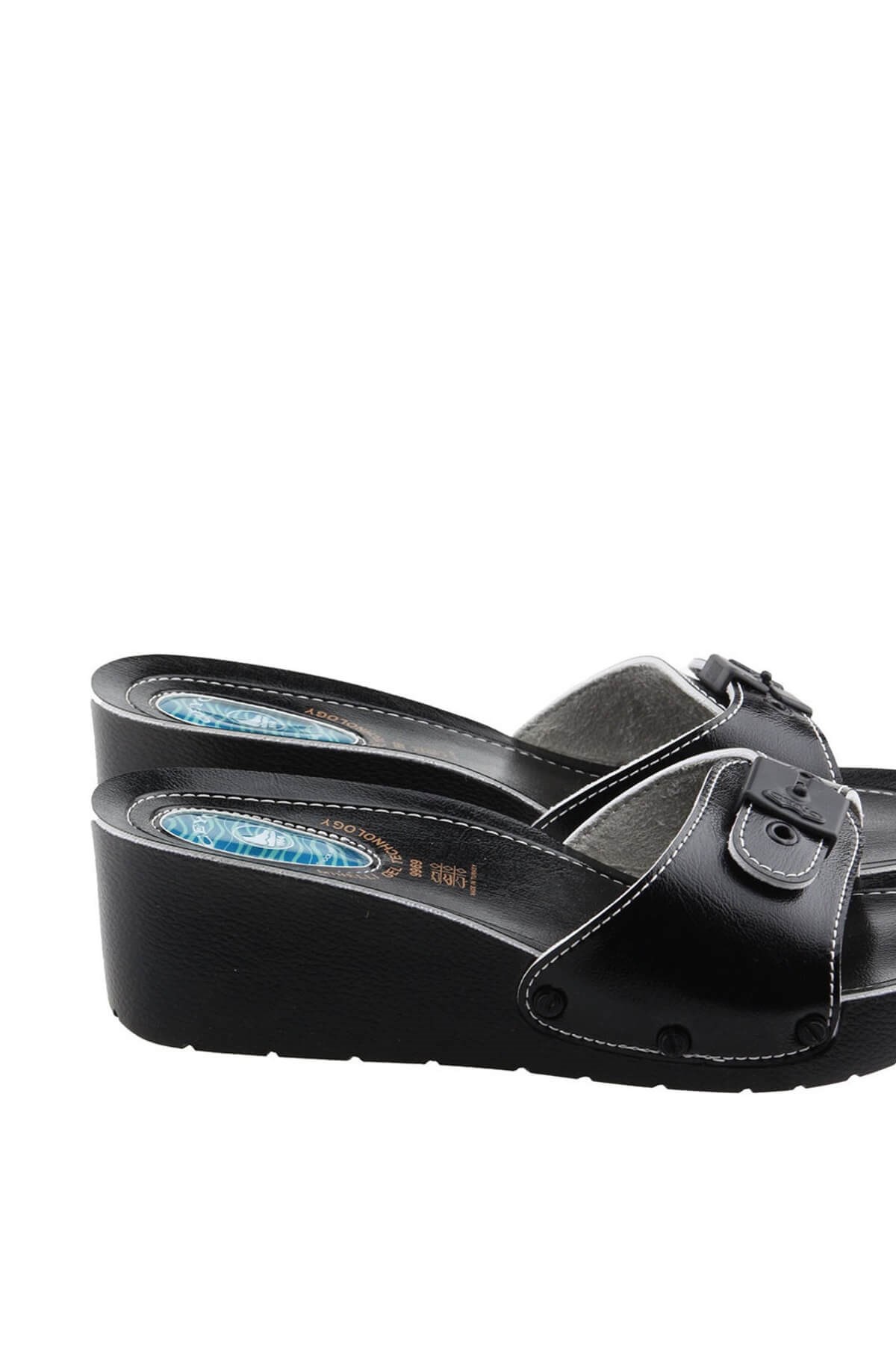 CEYOTerlikCeyo 9969-1 Kadın Terlik Ayakkabı 02349Siyah