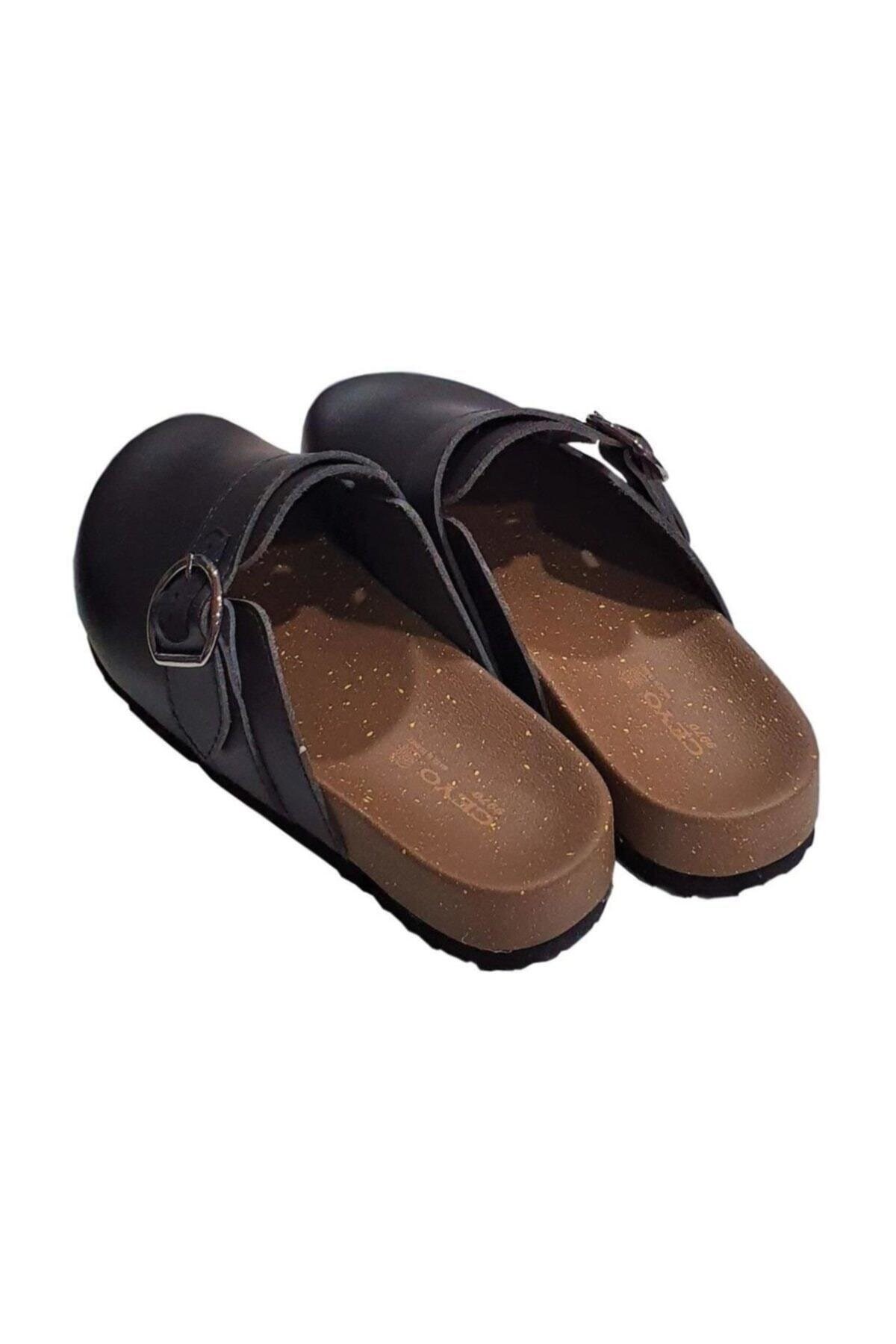 CEYOTerlikCeyo Z030 Kadın Terlik Ayakkabı 9970-3SIYAH