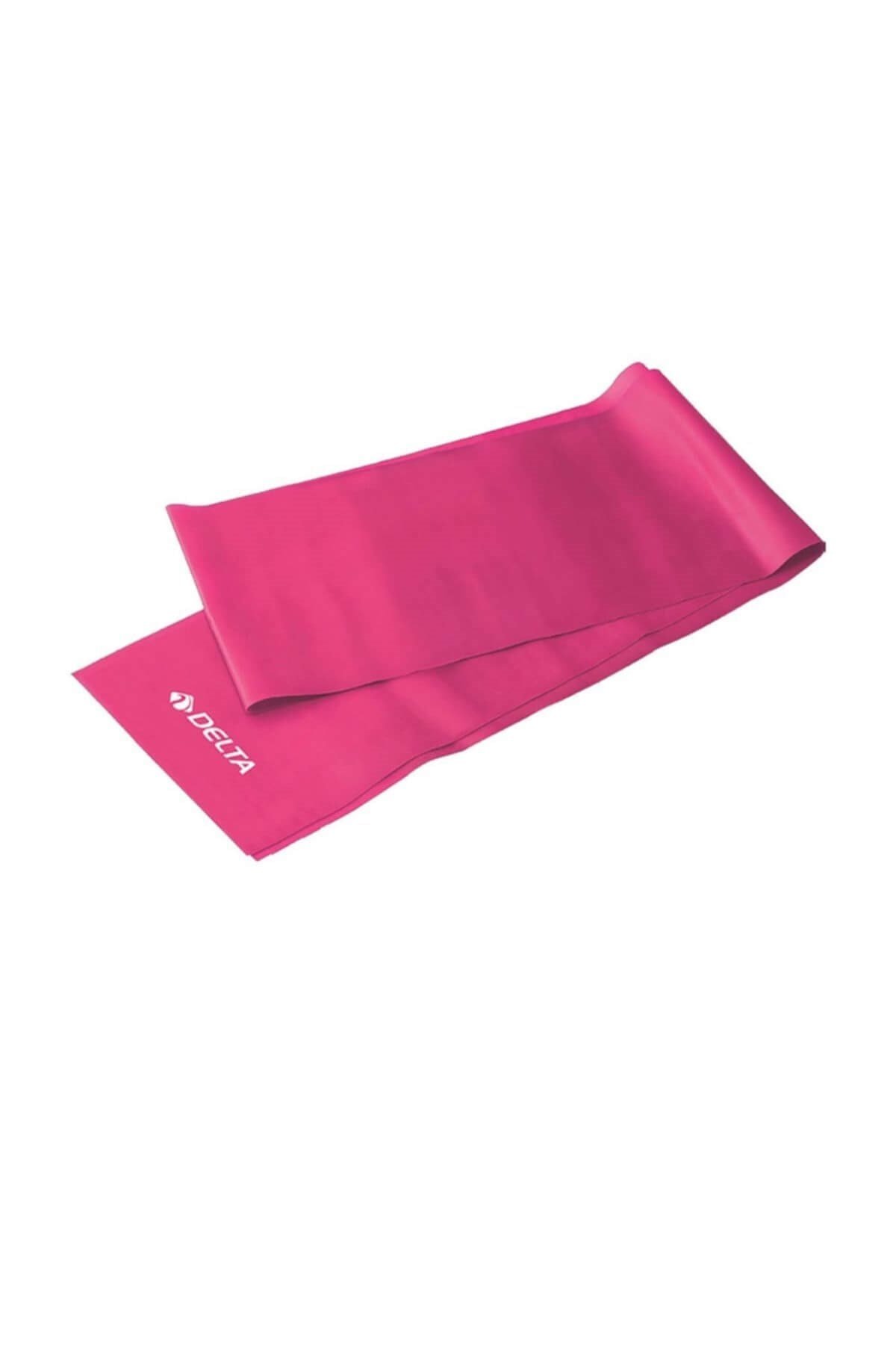 DELTAPlates LastiğiDelta Pilates Bant Hafif 150x15 Polybag Unisex Plates Lastiği PLP 962-Pembe