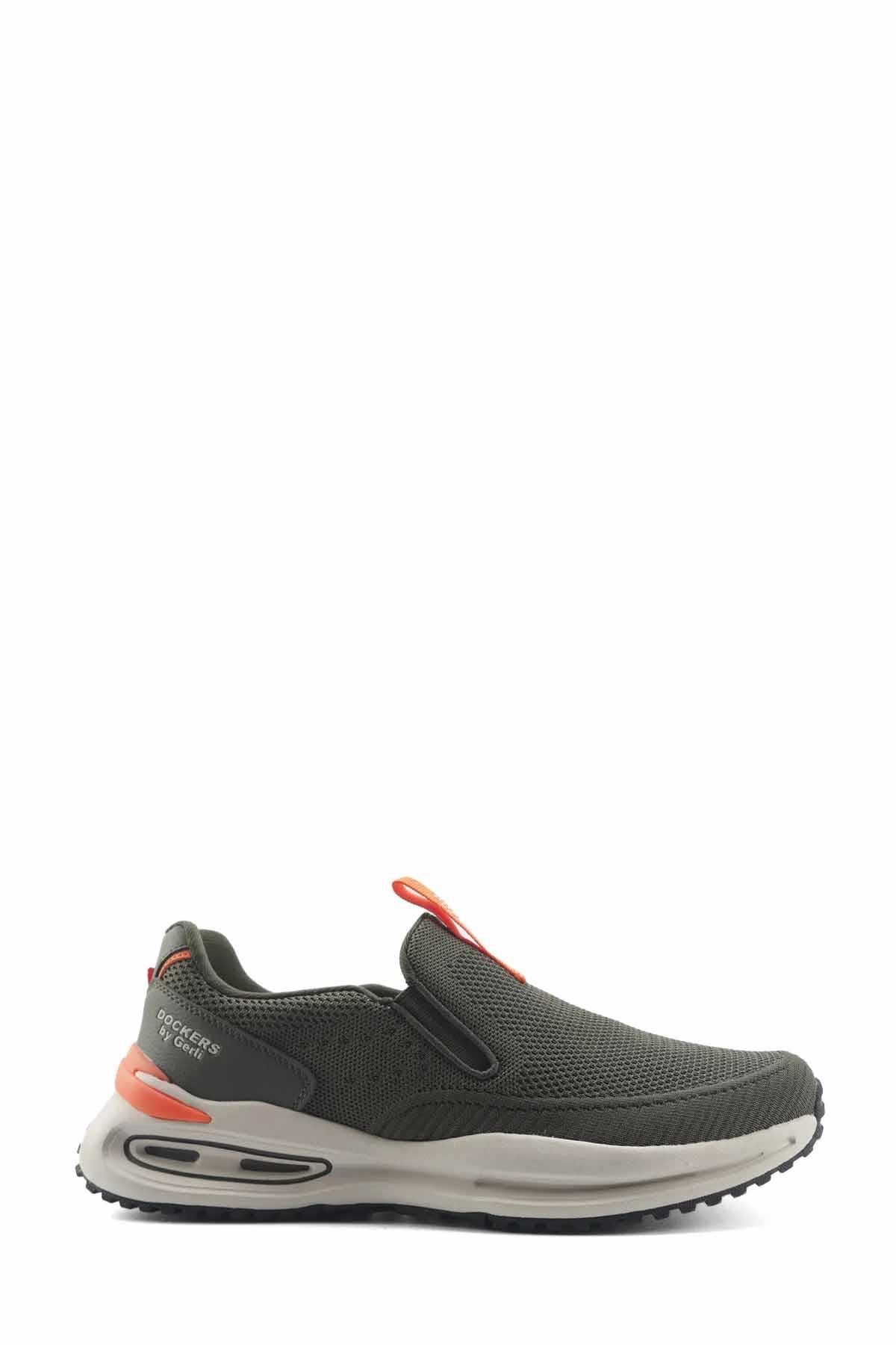 DOCKERSSneakerDockers 238522 5FX Haki Erkek Slip On Erkek Sneaker Ayakkabı 101945969Çok Renkli